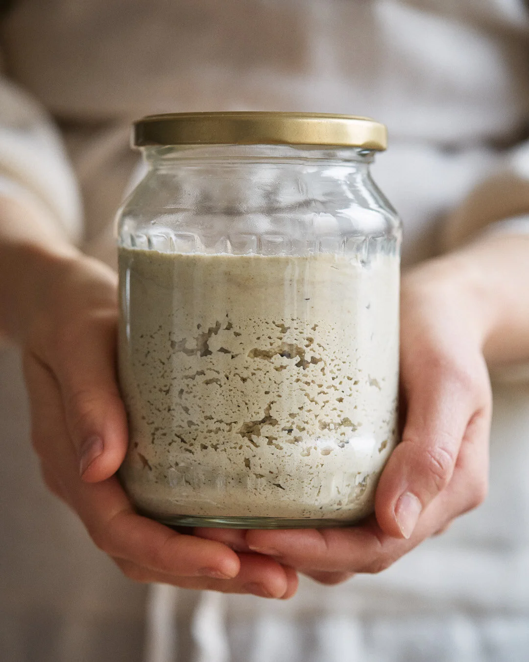 How to make a gluten free buckwheat sourdough starter — EDITA_KT