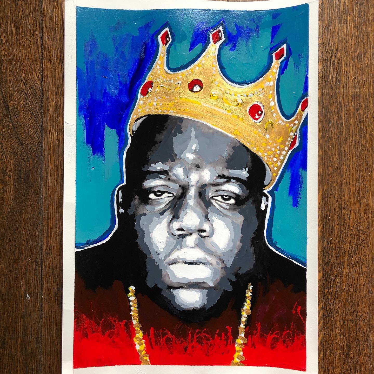 Newly finished art: &lsquo;Biggies&rsquo; (12&rdquo; x 18&rdquo;)
These three pieces are completed studies of Biggie for my larger piece (which is almost done). Which one is your favorite? They are going up for sale on my Etsy Shop so if you&rsquo;re