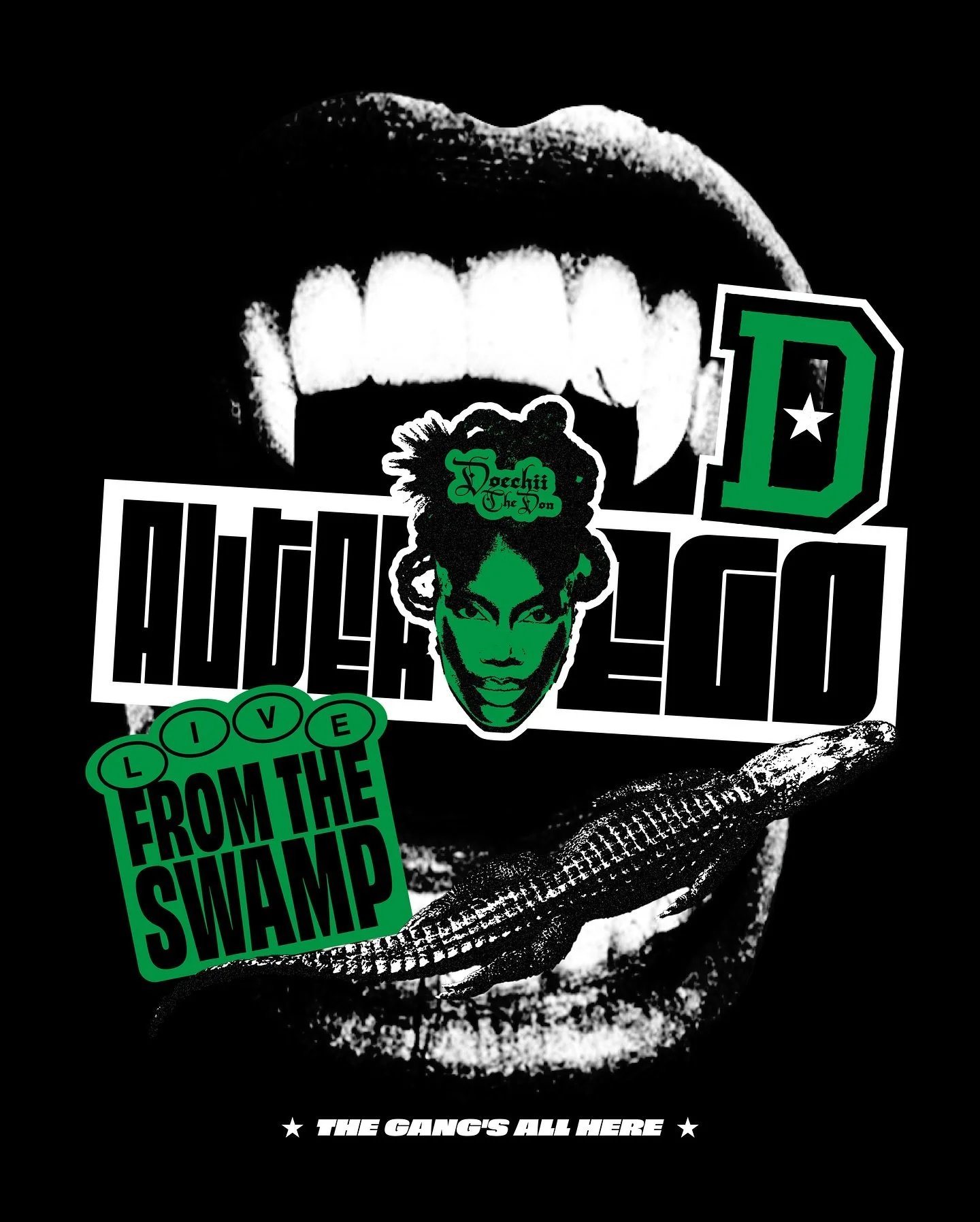 🐊 live from the swamp 🐊

#doechii #posterdesigns #graphicdesign