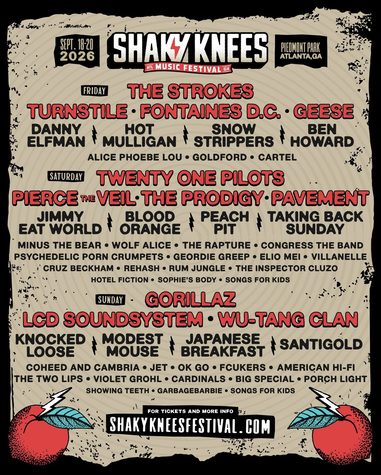 do it, lady!🚨always a good time working on @shakykneesfest especially when the lineup is filled with banger after banger 

🤘🏻🎸🍑

maybe a shaky tattoo is in the books this year? I guess we&rsquo;ll just have to find out 🤭
