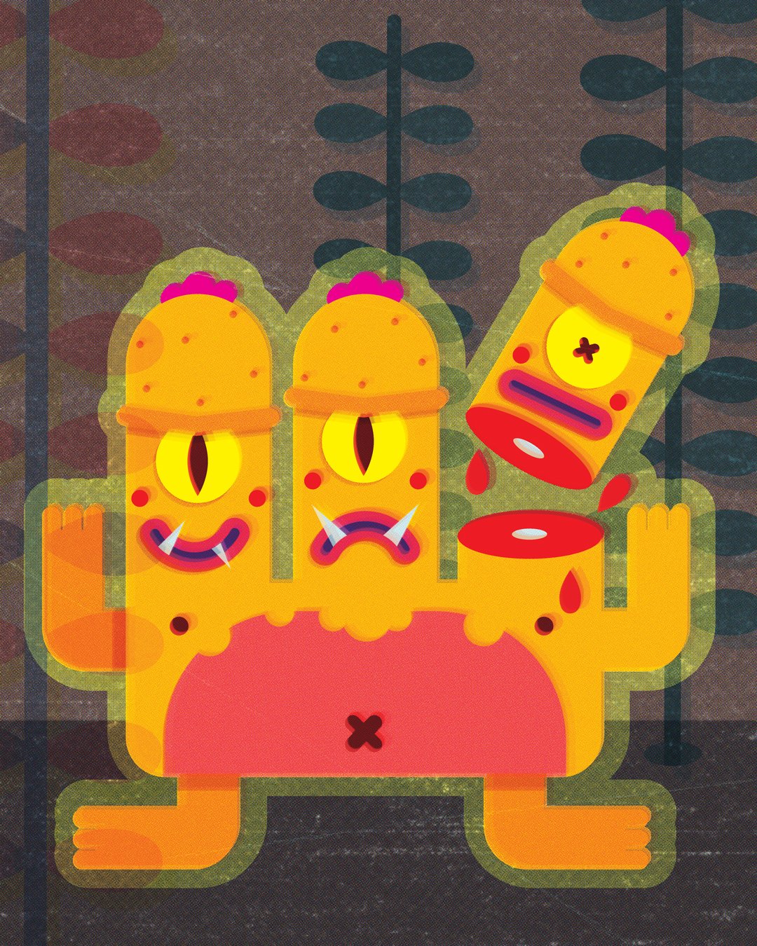Three Heads Roaring
