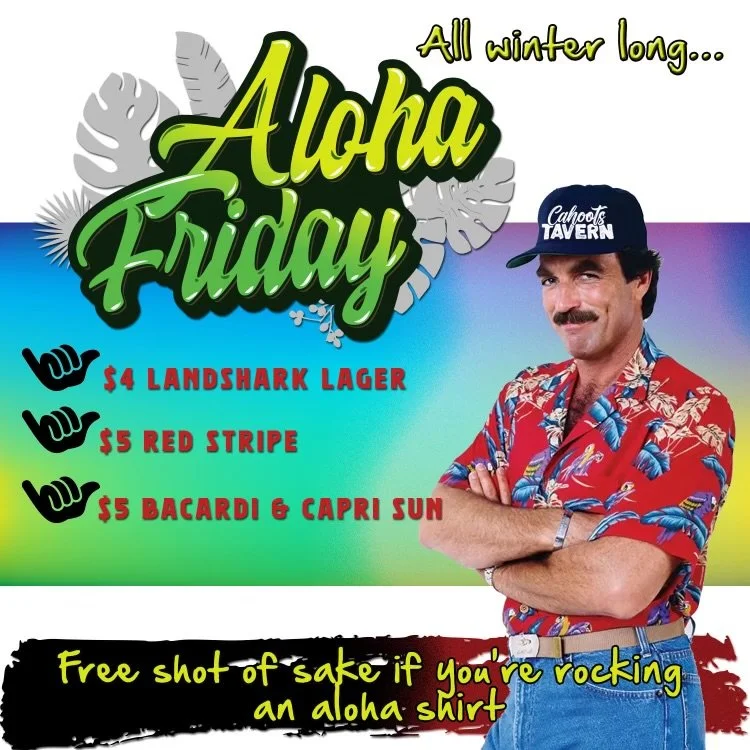 Aloha Friday Flyer