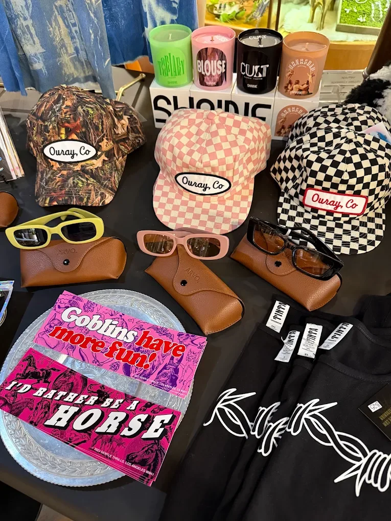 Realm Supply merchandise. Photo credits: Tia Mihelarakis
