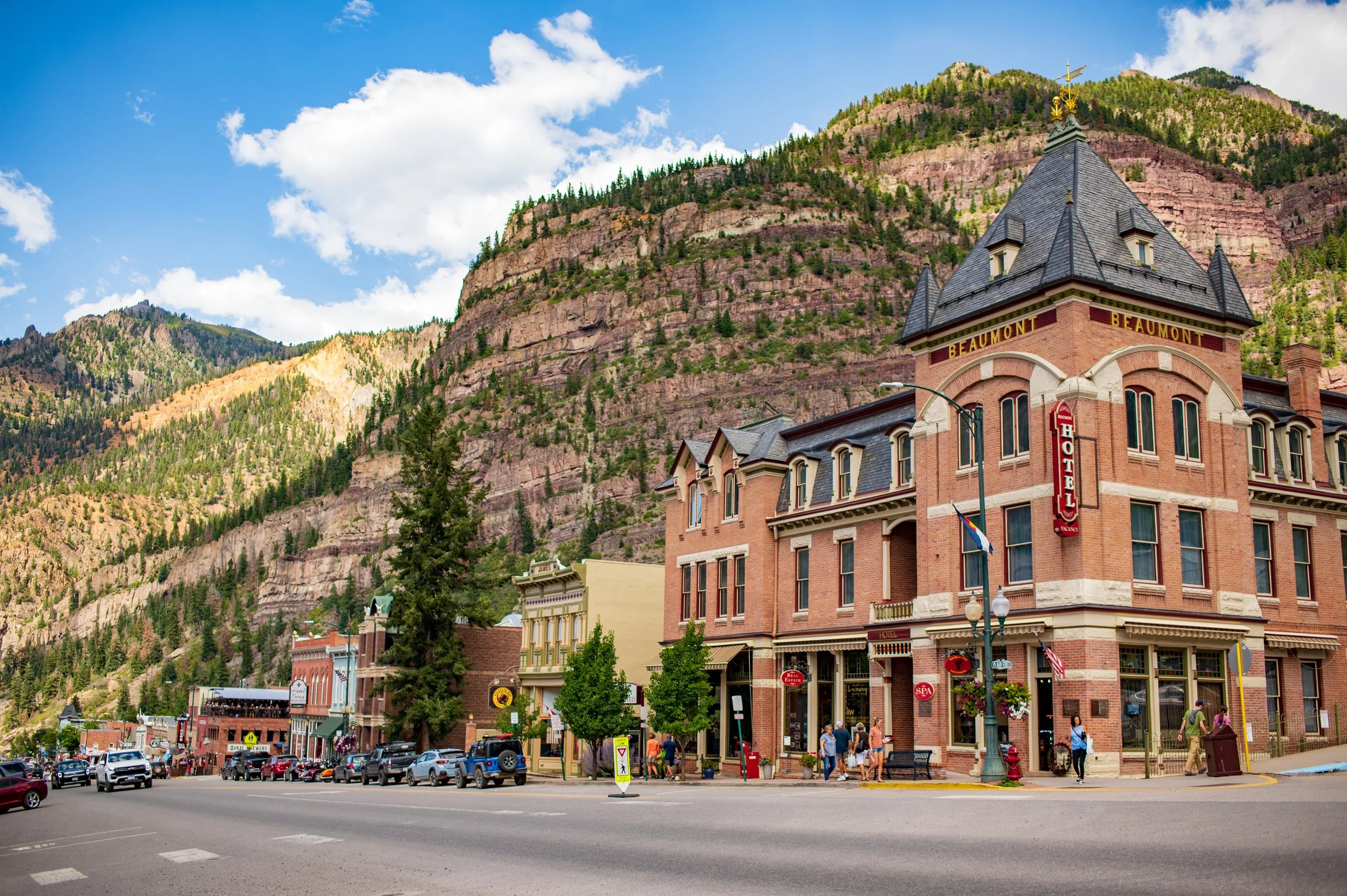 Street view of Ouray