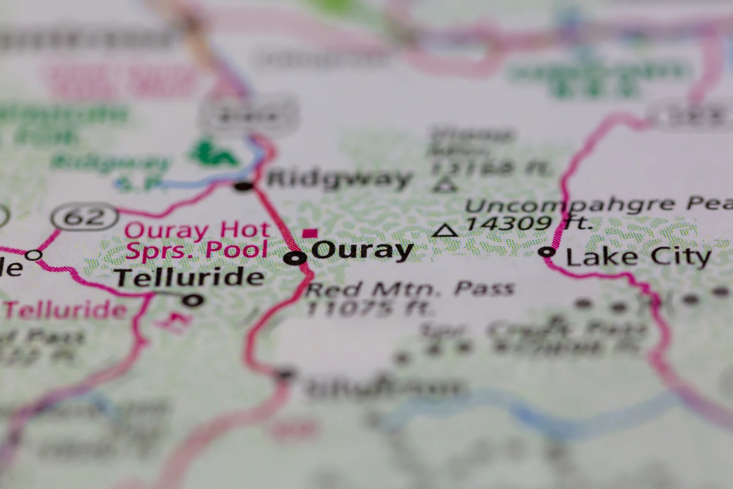 Ouray City Map — Visit Ouray Colorado Homepage