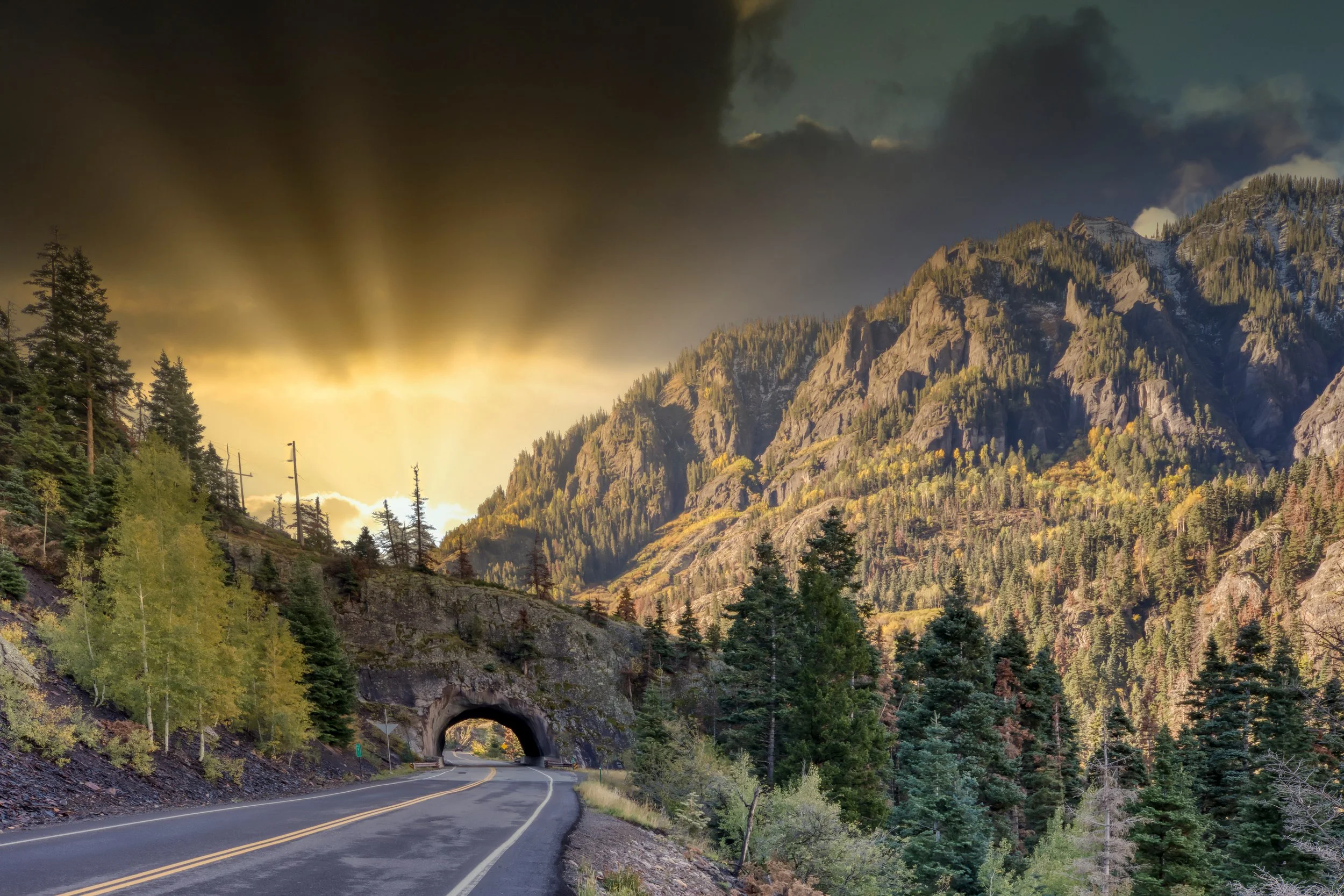 Million Dollar Highway Visit Ouray Colorado Homepage