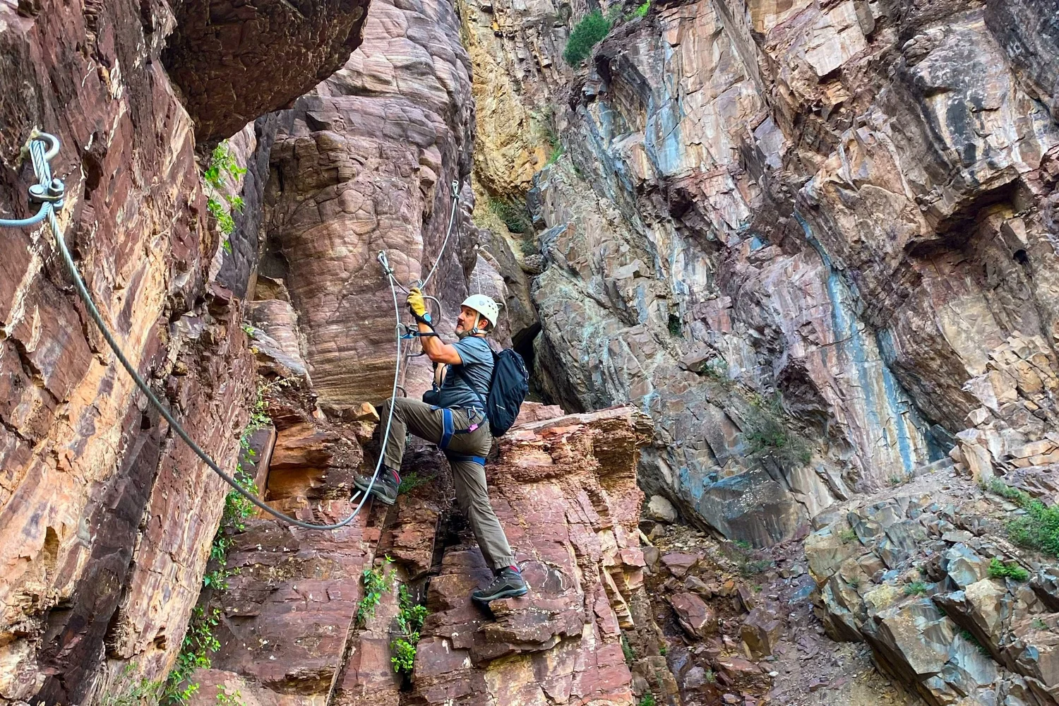 Ouray's Via Ferrata — Visit Ouray Colorado Homepage