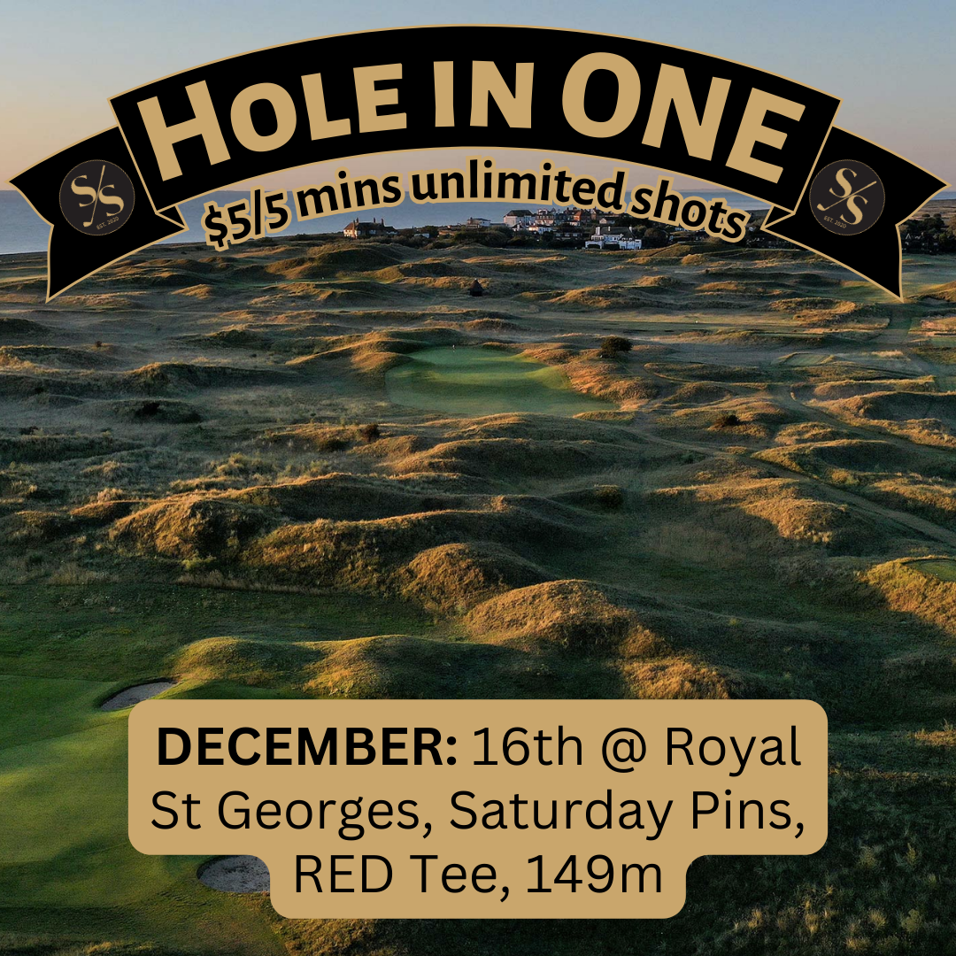 16th @ Royal St Georges, Saturday Pins, RED Tee, 149m.png