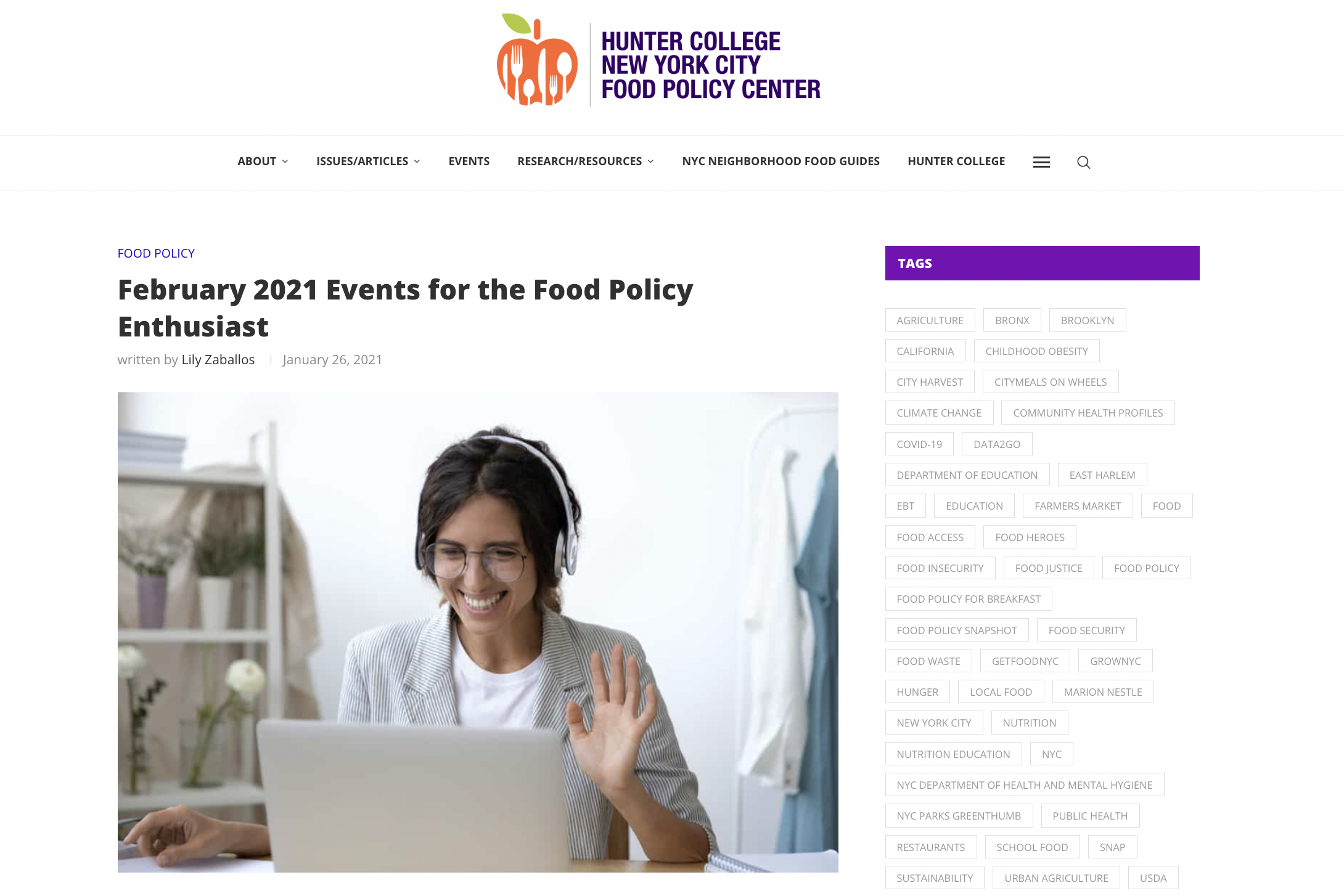 February 2021 Events for the Food Policy Enthusiast