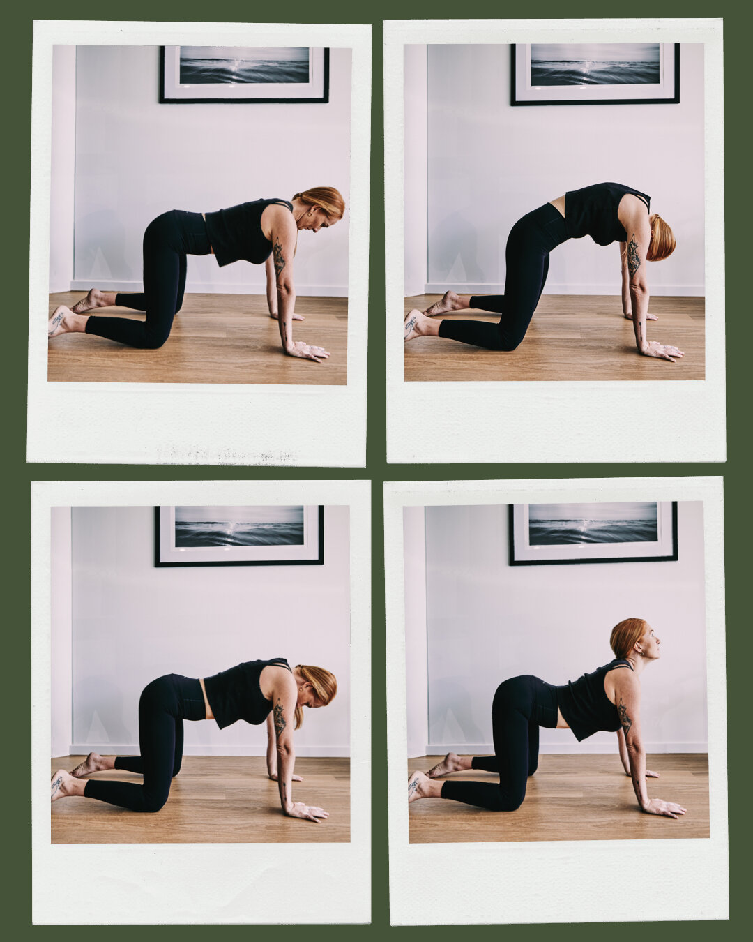 The cat camel exercise is a gentle and effective way to alleviate back pain, especially in the lower and mid-back regions. It involves moving the spine through flexion and extension, which helps to loosen up tight muscles and improve circulation in t