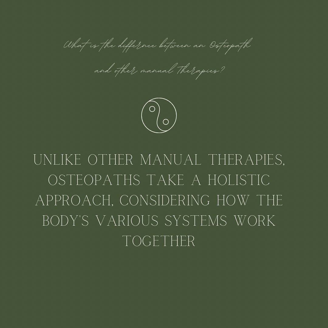 Osteopathy is a specialized form of manual therapy that emphasizes a holistic approach to health and incorporates a range of techniques to address musculoskeletal problems and promote overall wellness.🍂
.
.
.
.

#osteopathy #manualtherapy #holistich