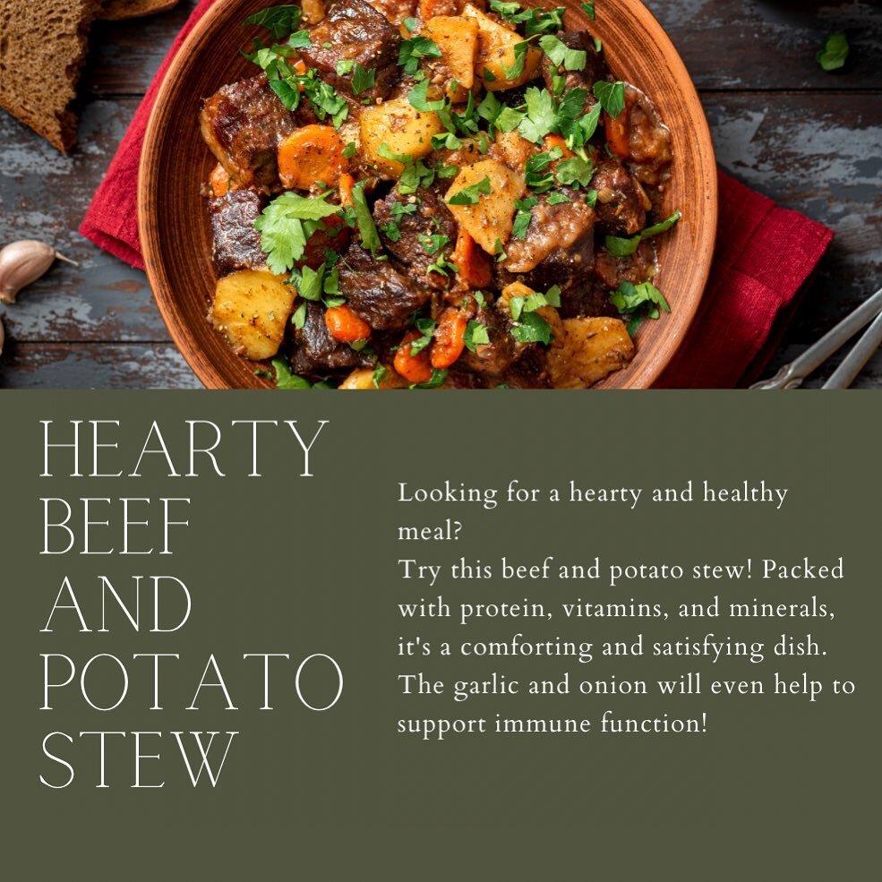 Ingredients:

1kg &lsquo;Gravy&rsquo; Beef meat, cut into 1-inch pieces
4 medium white potatoes, peeled and cut into chunks
2 carrots, peeled and cut into chunks
1 onion, chopped
4 garlic cloves, minced
4 cups beef broth ( We LOVE the @nutraorganics 