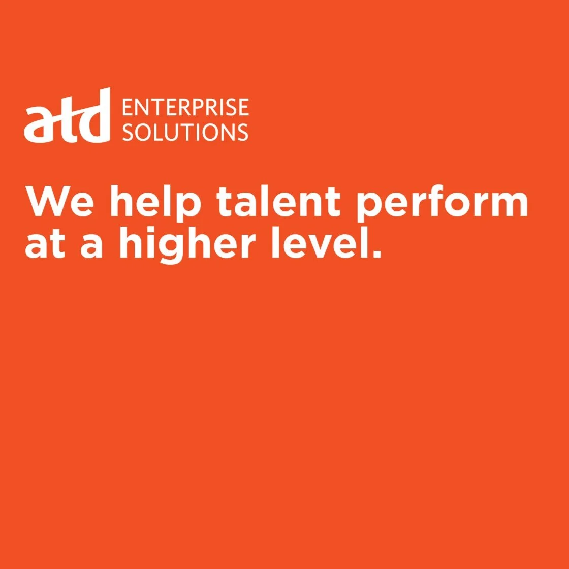 New Work: ATD Enterprise Solutions Brand Update