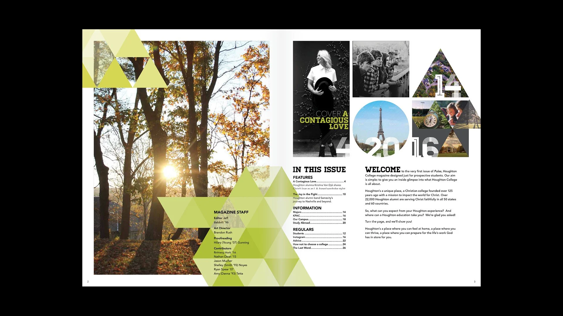 Introductory spread