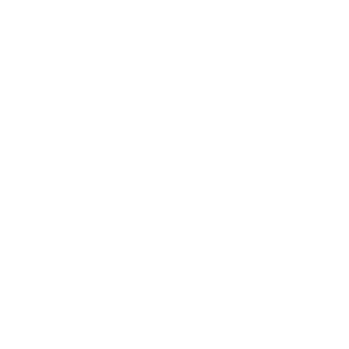 A white symbol of a seedling indicating organic