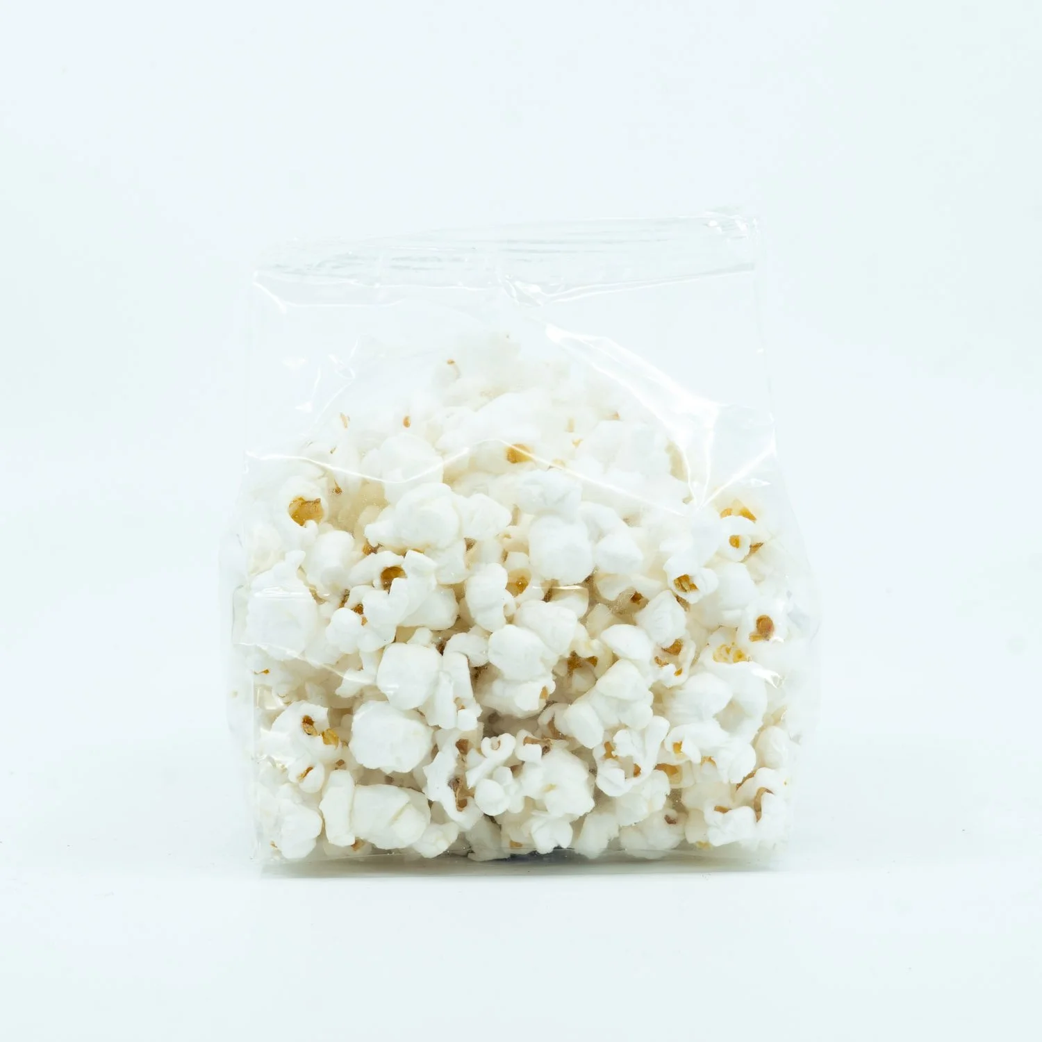 bulk white popcorn in a bag