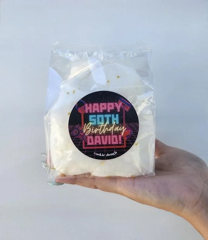 birthday custom cotton candy favor