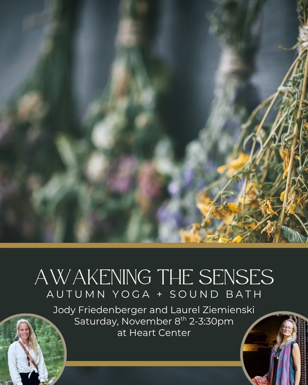 Awaken Your Senses: An Autumn Sound Bath and Yoga w/ Optional Hapé