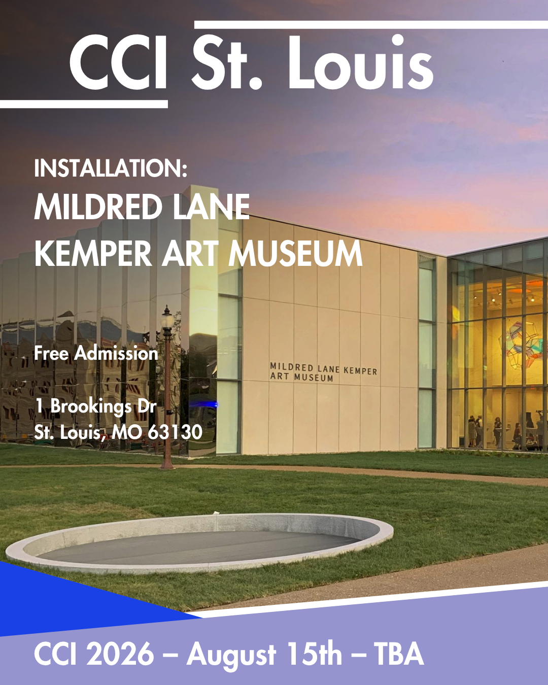 CCI 2026: Installation - Kemper Art Museum