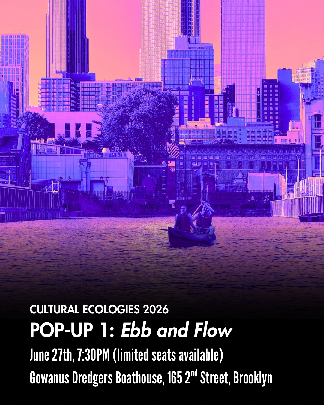 Cultural Ecologies Series 2026: Pop-Up 1: Ebb and Flow