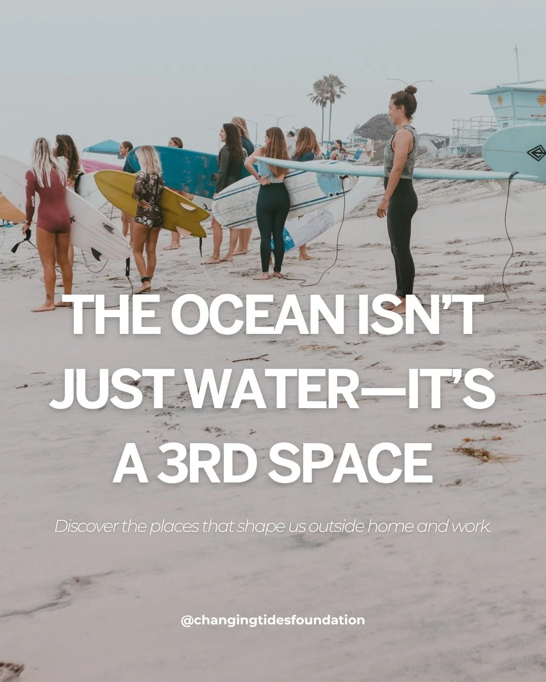 For many girls, the ocean is a third space &mdash; a place beyond home and school where they can explore, connect, and just be themselves. The water becomes a community: a space for confidence, friendship, and growth.

Tag a friend who finds their th