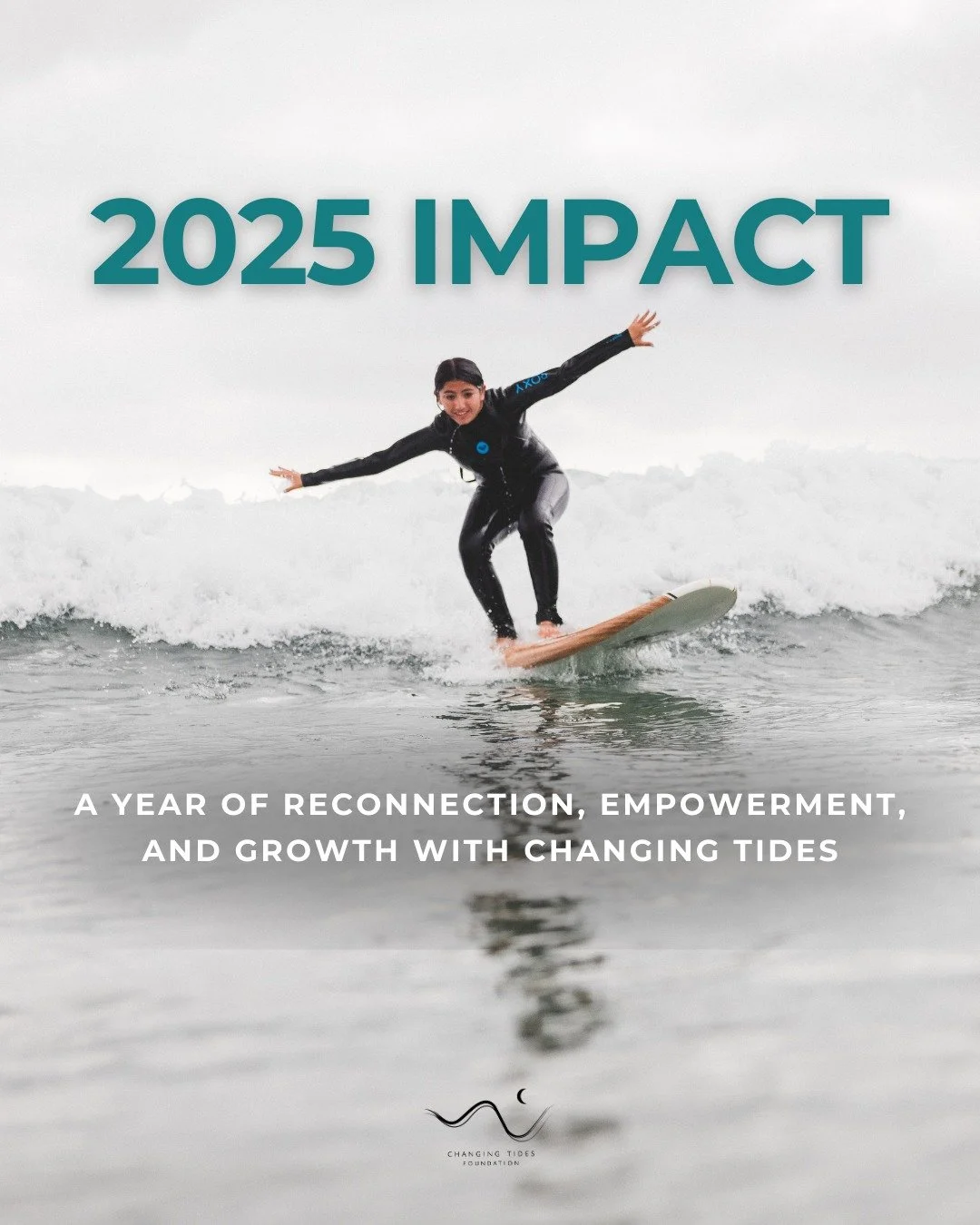 This year showed us what&rsquo;s possible when community leads. We expanded our surf mentorship program, supported girls in building confidence in and out of the water, collaborated with partners who share our mission, and brought our work to new coa