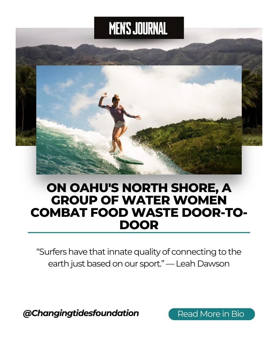 Looking back at past ways Changing Tides has made an impact 🌊💚

One example? The North Shore Community Compost Movement, turning food scraps into soil while connecting surfers to their community. Want the full story?
 
Comment &ldquo;BLOG&rdquo; an