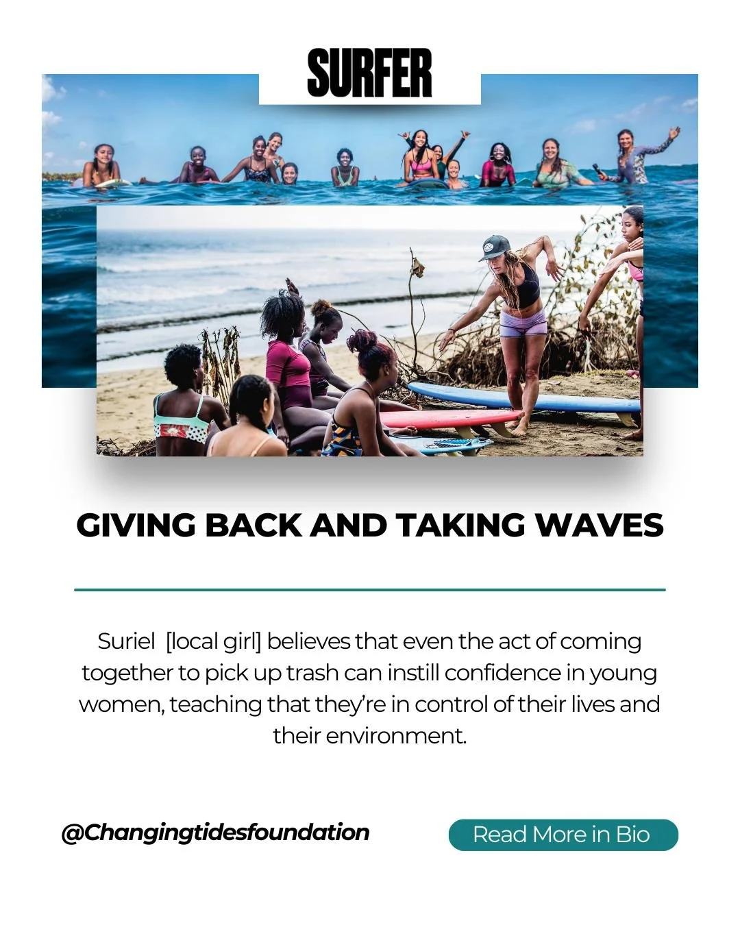 Ever wondered if surf voluntourism actually makes a difference? 🌊

We&rsquo;re resharing a feature from SURFER (2018) that explored how surfers can give back while catching waves&mdash;and it captures an earlier chapter of our story.

Fun fact: Chan