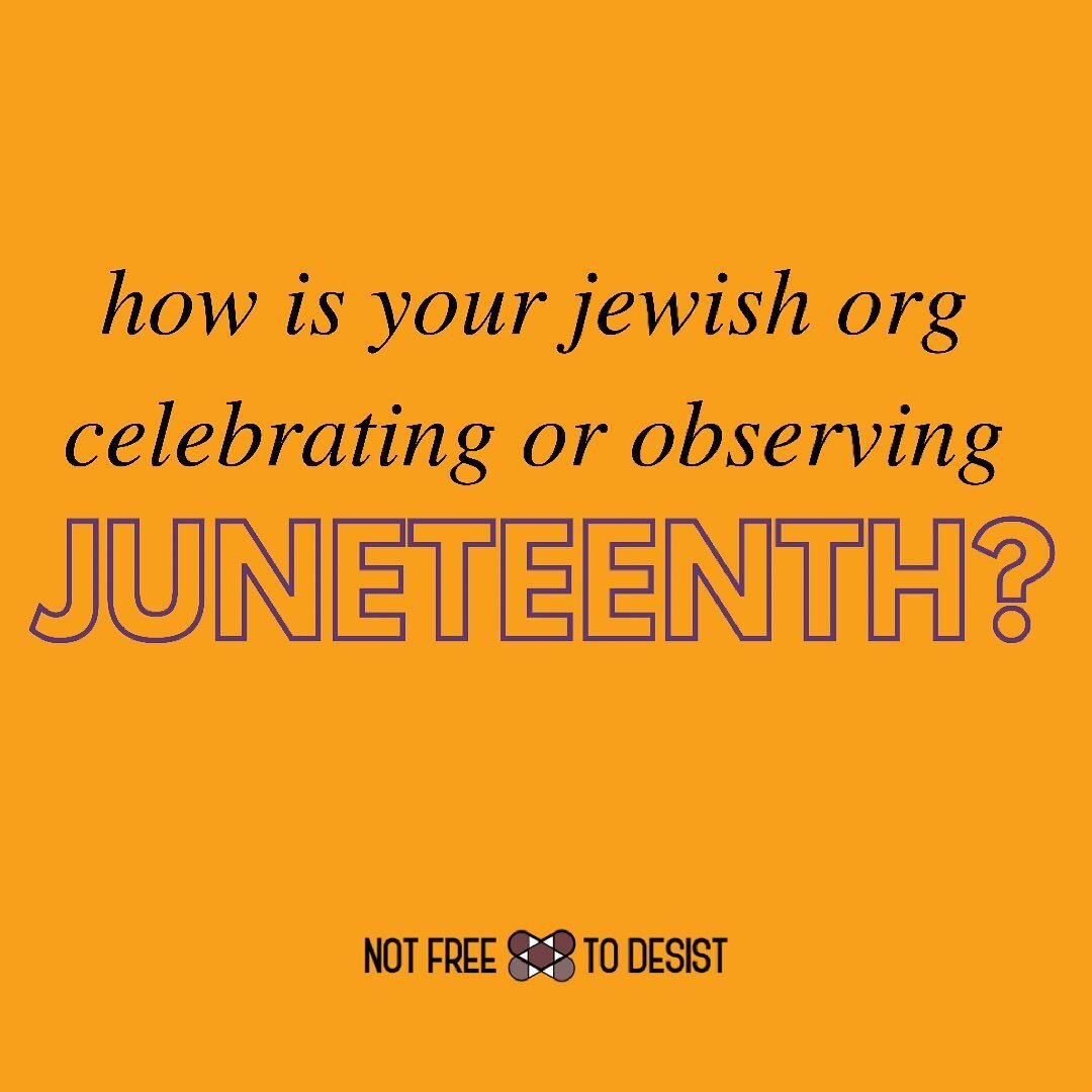 Have an event to share? Or maybe an anecdote about the steps your organization has taken to advance racial equity? We want to know about it! Tag or DM us! #juneteenth