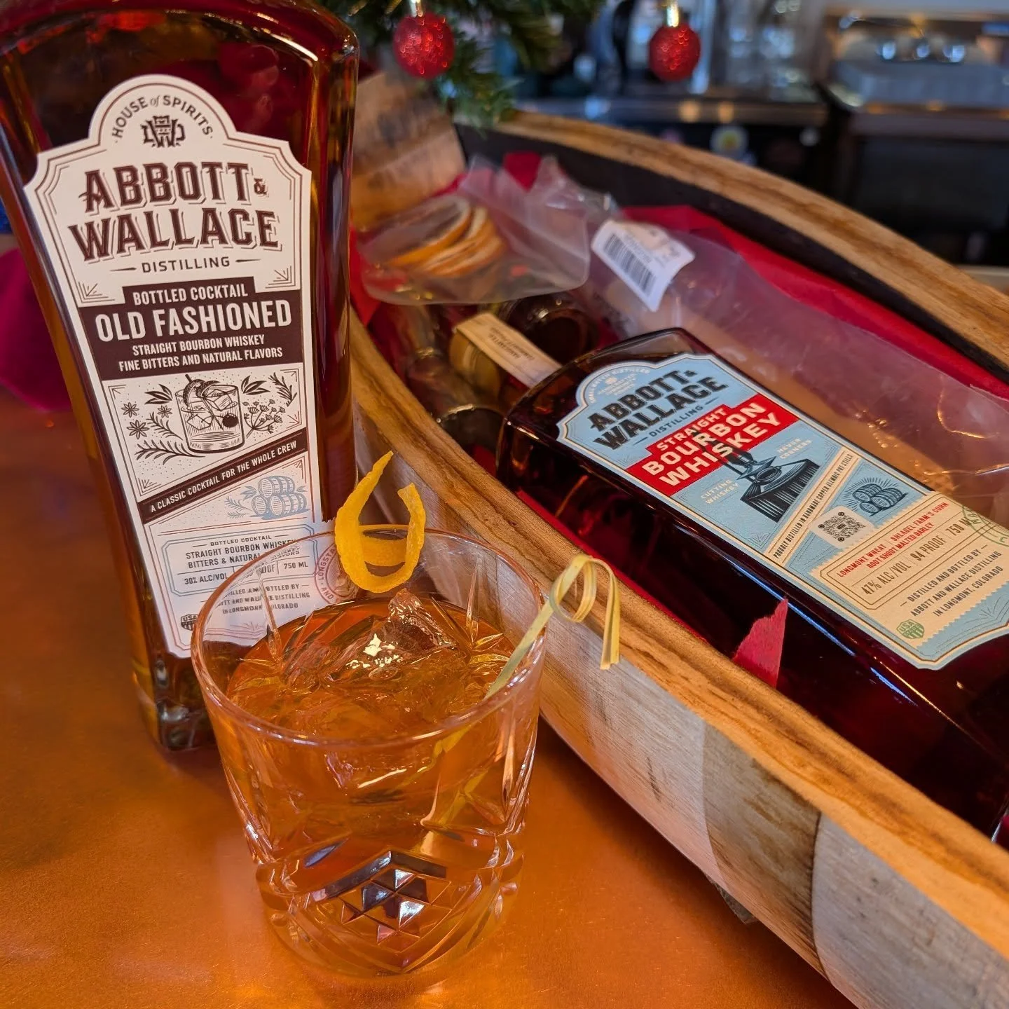 Old Fashioneds your way. By the glass, by the bottle or a DIY Old Fashioned Kit for the Holidays! Stop on by and make someone happy. Especially if that someone is you.