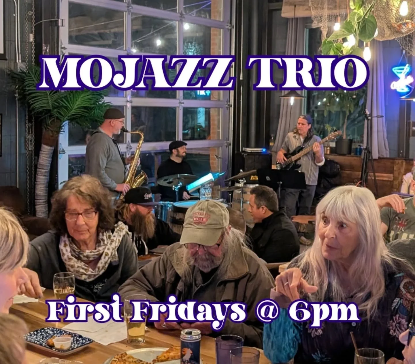 Rum Fest and First Friday Jazz with Mojazz Trio tonight 6-8pm! Slide into the weekend and a tasty tiki drink with Abbott &amp; Wallace. New Cocktail Menu and fabulous decor drops tonight. Cheers!