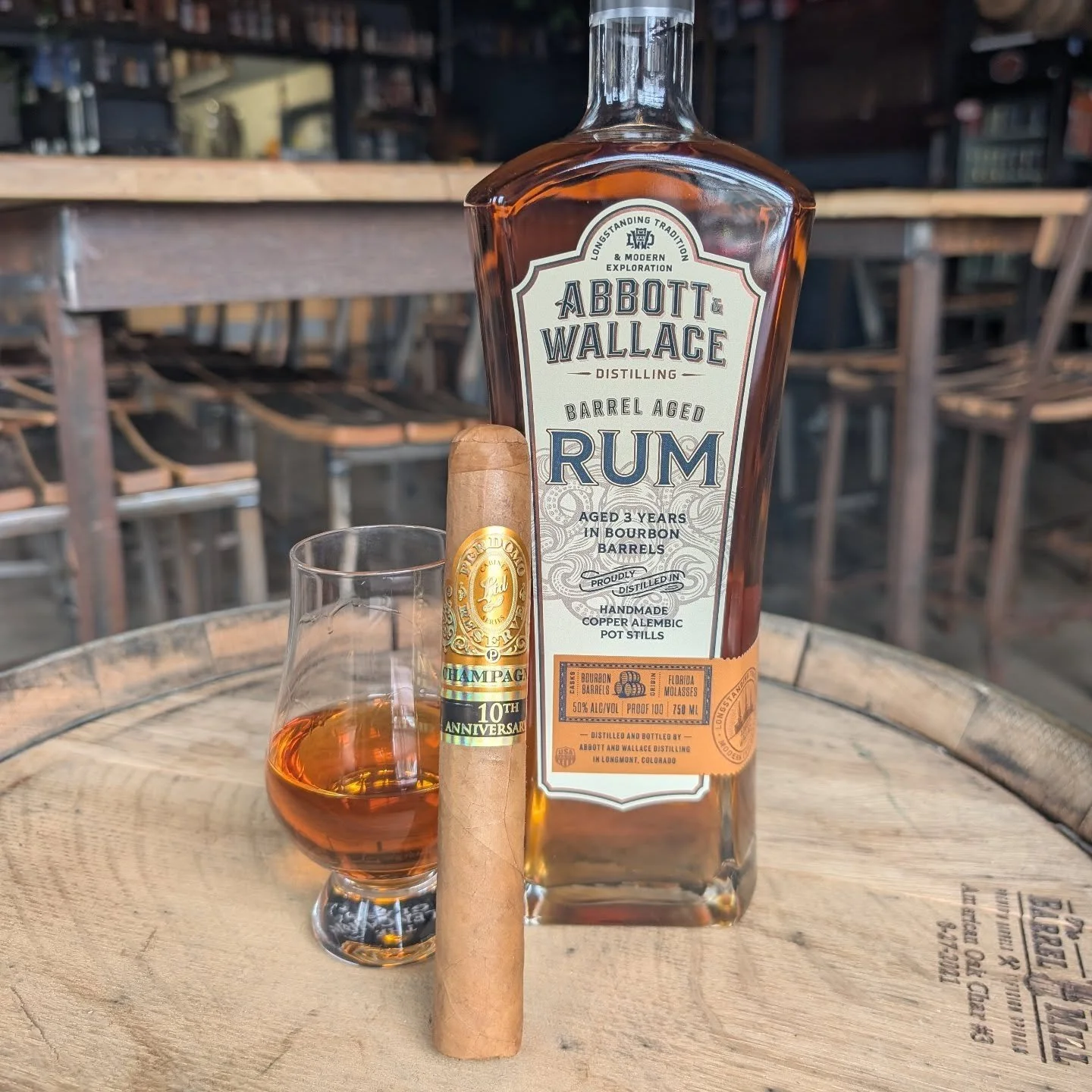 Tis a fine weekend for a little rum warm up. We have live music with The Dirty Edge tonight at 6pm, and the Smoke &amp; Oak Social Saturday at 7pm. Cheers!