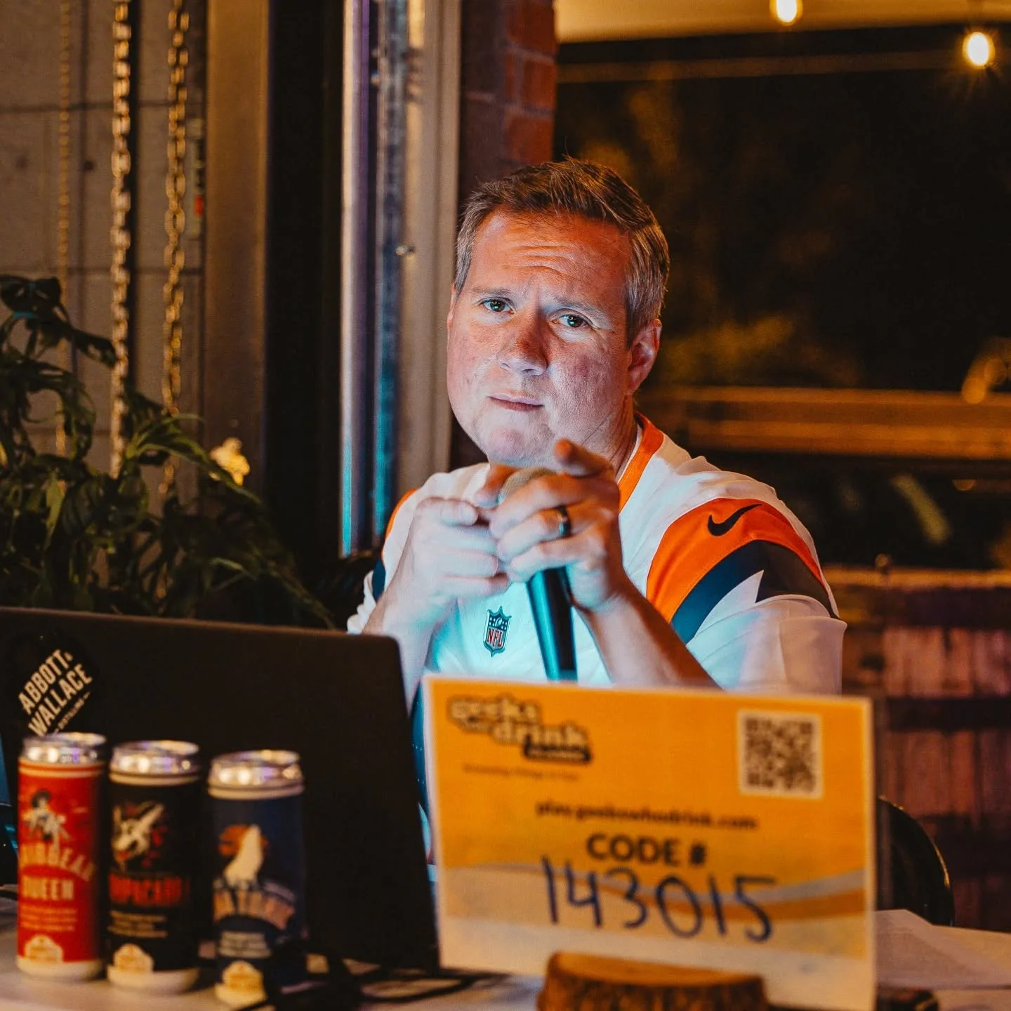 I want you...to come to trivia tonight! @geekswhodrink Trivia online format with probably the best host around @jythespiritsguy 

Every Thursday at 6:30pm