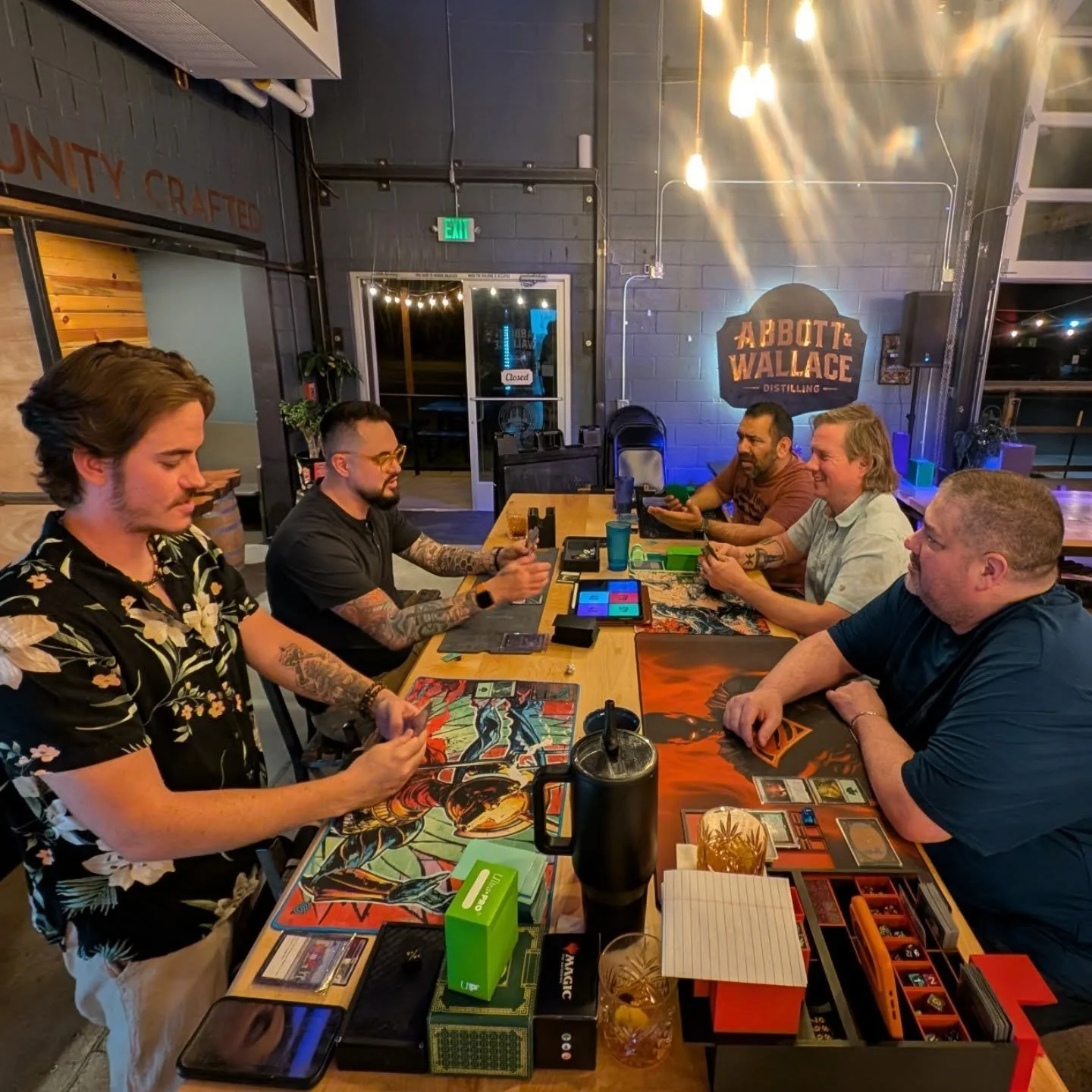 Wednesday is Game Night at the Distillery, and we're having our first MTG Tournament at 6pm. The winner gets a Lorwyn Eclipsed Commander Deck from our partner Heart of Gold Games. Other games are cool too!