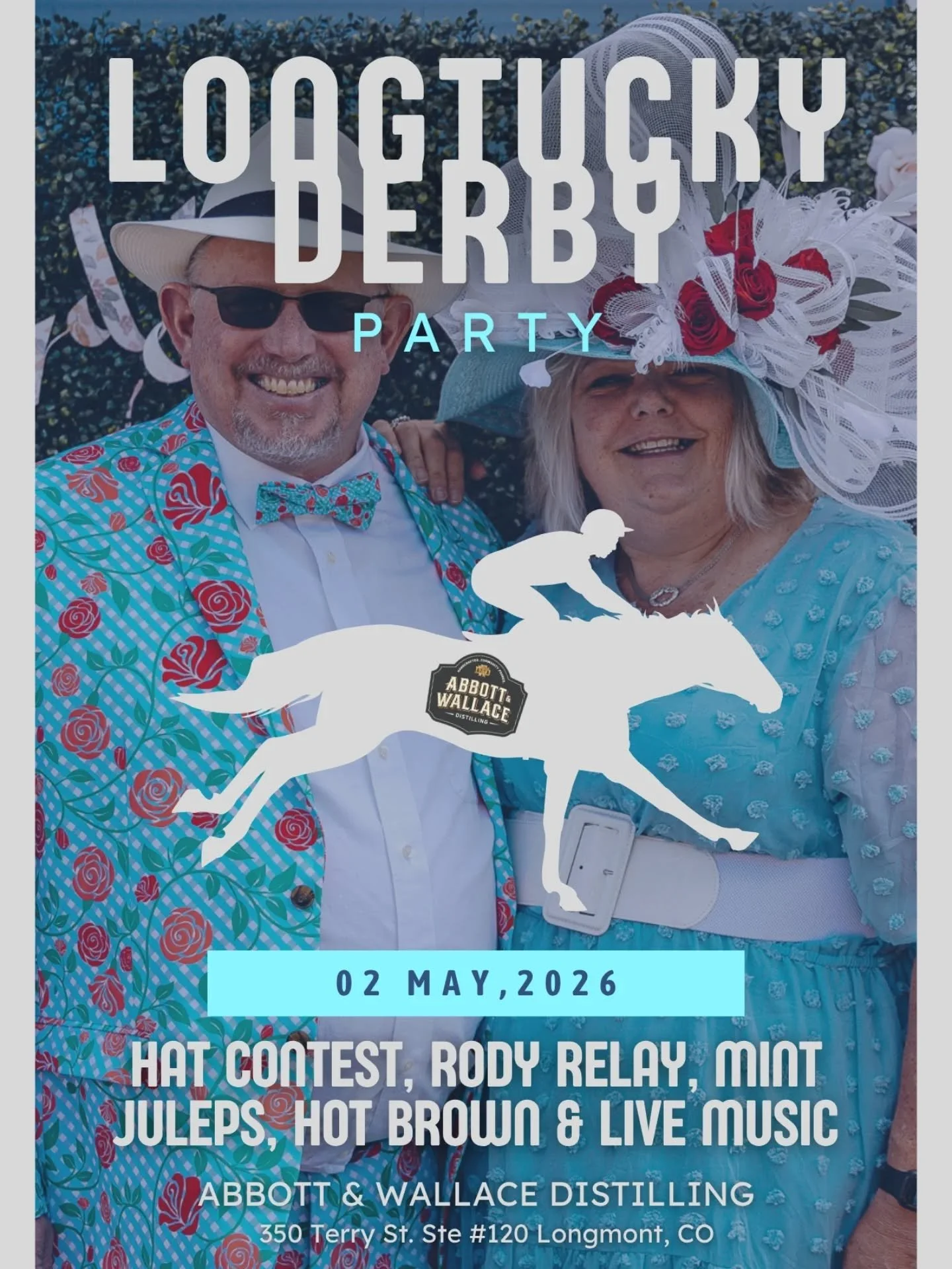 The Longtucky Derby is this Saturday!!! Get your outfit ready, stretch those legs, we're going to the races! This year we have live music with The Dirty Edge. These boys will rock the patio, and keep the good times flowing after the race and hat comp
