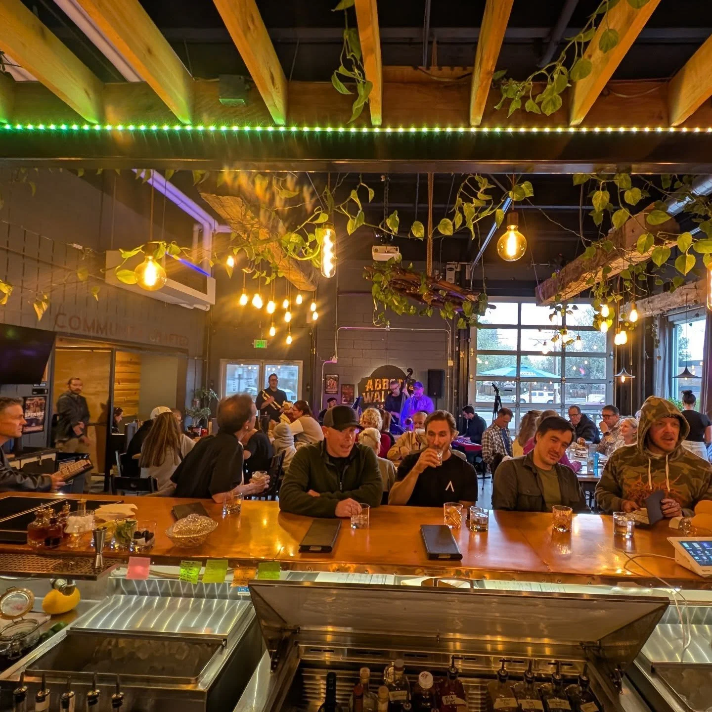 We have another Jazzy Friday rolling back around with Mojazz 7-9pm! The night is always right when @carmichael.doug and or @paulrogalski85 are laying down the vibe.