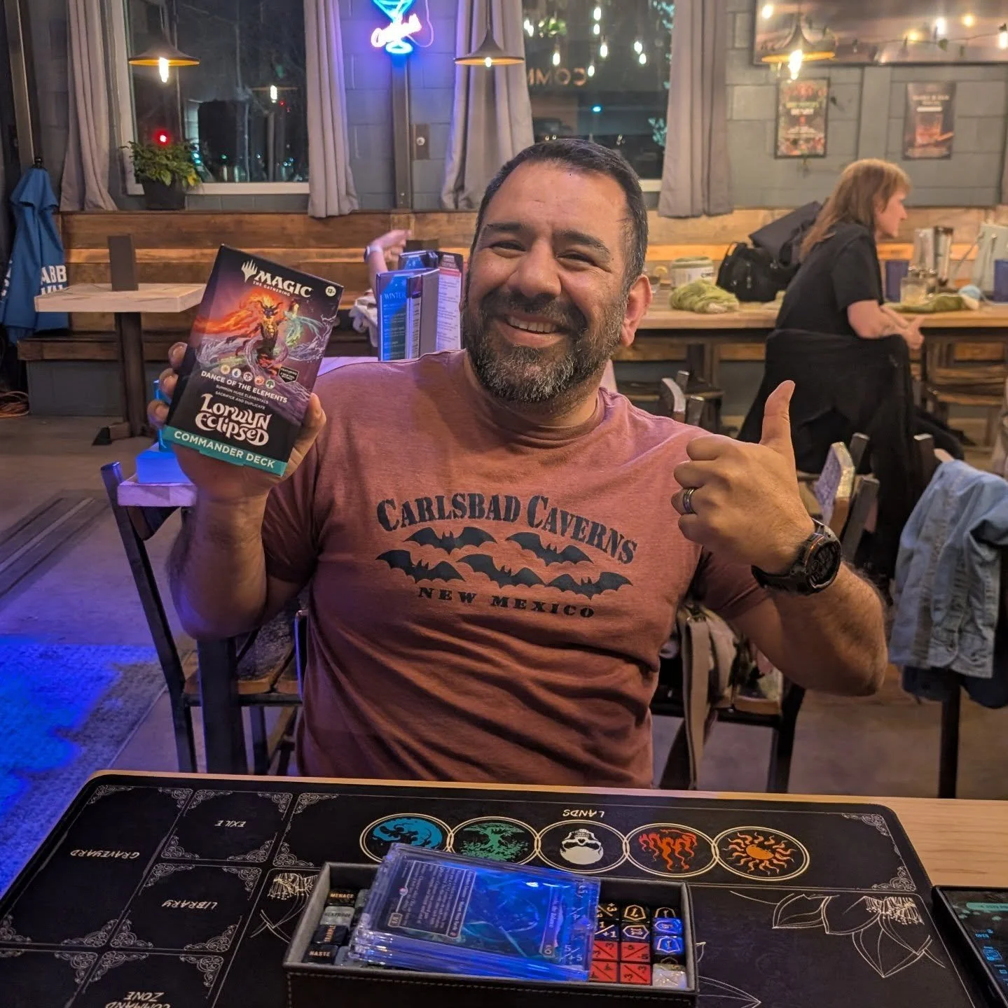 Be more like Gilbert. Come play cards with us on Wednesday night, and you could win the latest MTG Precon deck! $2 off Pizza and Draft Beer all night. MTG Tournament begins at 7pm. Cheers!

Game Night every 4th Wednesday starting at 5pm.

@gil.rdrgz