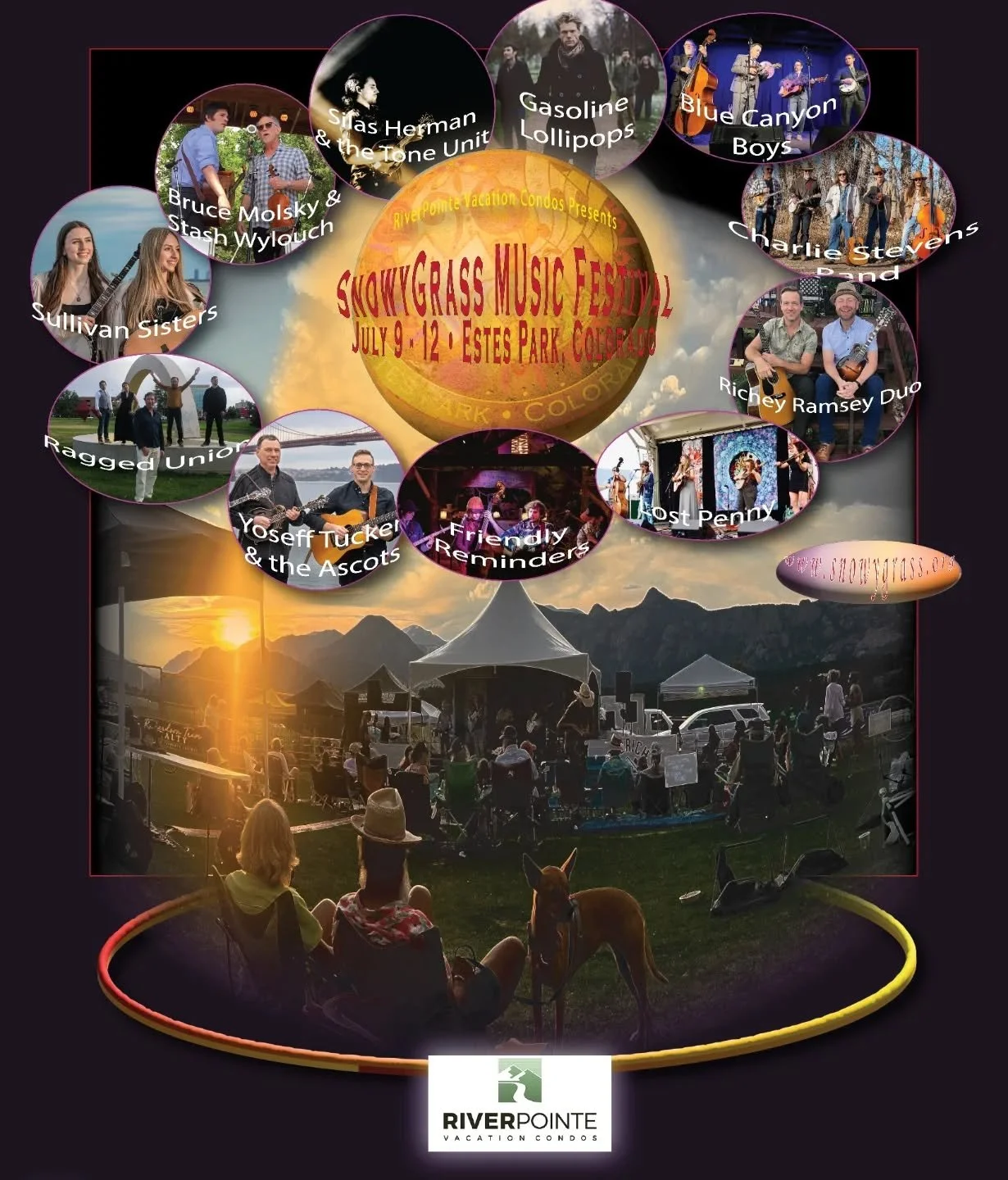 We are once again sponsoring @snowygrass_upstream_concerts Festival July 9th-12th in Estes Park. This is an intimate bluegrass festival with incredible artists. Go camping in Estes or come up for a day! 

Get your tickets: http://www.snowygrass.org/