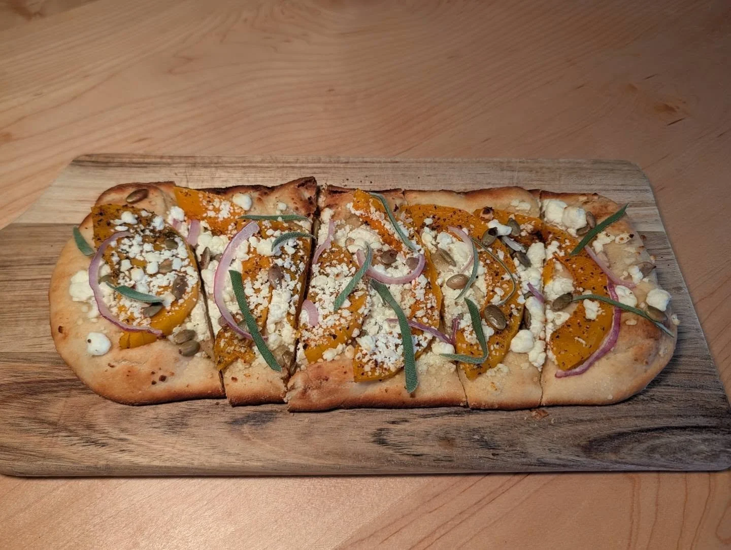 New Food Menu Items! A Butternut Squash Flatbread with goat cheese, pepitas, and sage. Then the often requested Pub Nachos with the option to add pulled pork. Trivia Night and Friday Night Jazz are great times to grab a bite with your tasty beverage.