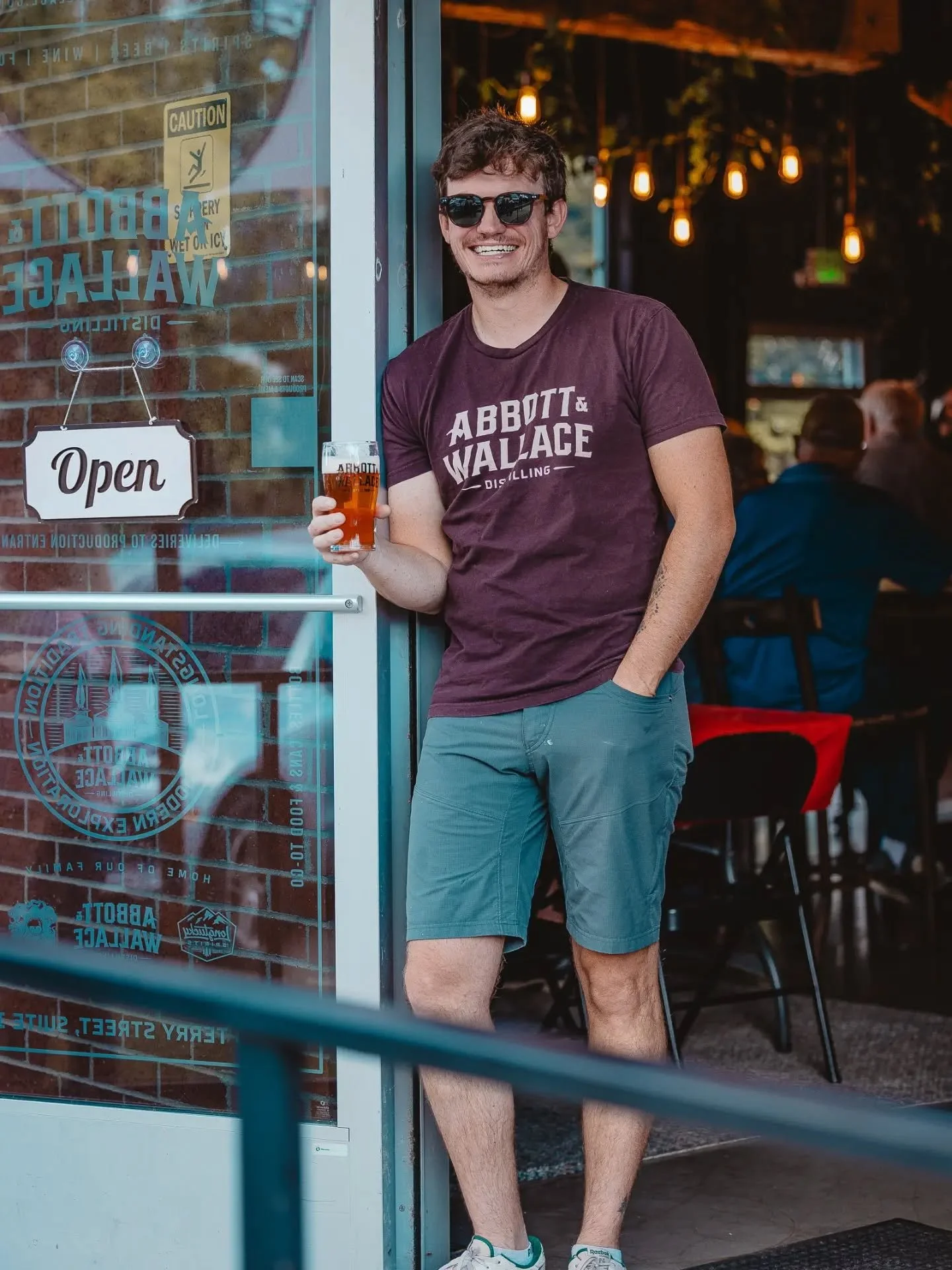 It's a great day to swing in for a pint! 

Mexican Lager, IPA, red, white and sparkling wine are always available. Cheers!