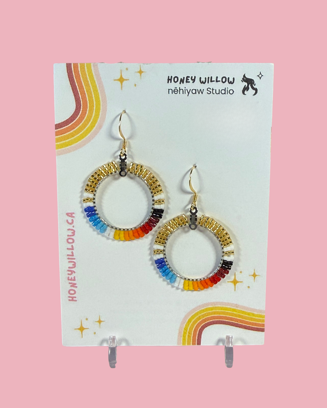 Shiny Gold - Hoop Earrings
