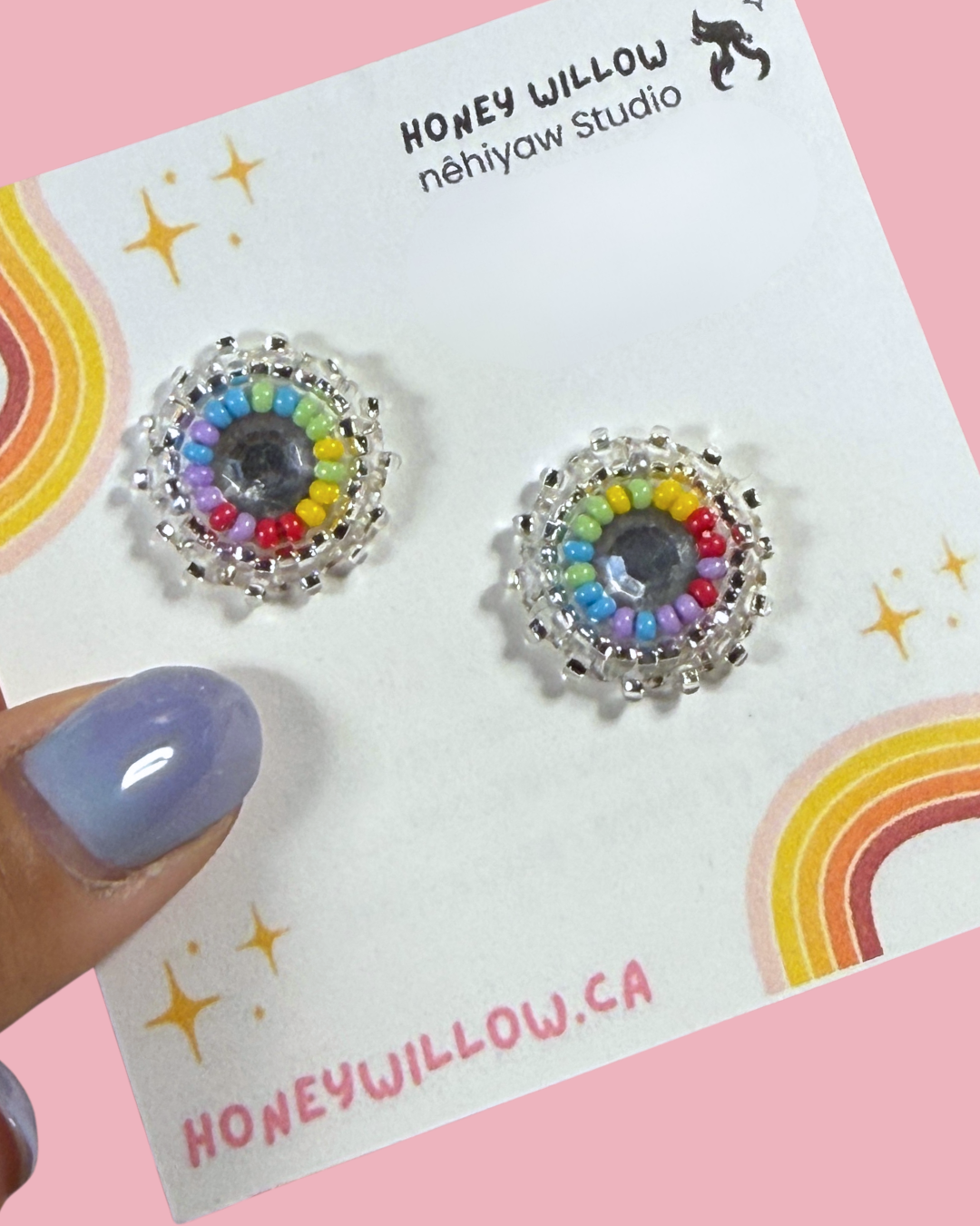 Silver Neon Studs Close.png