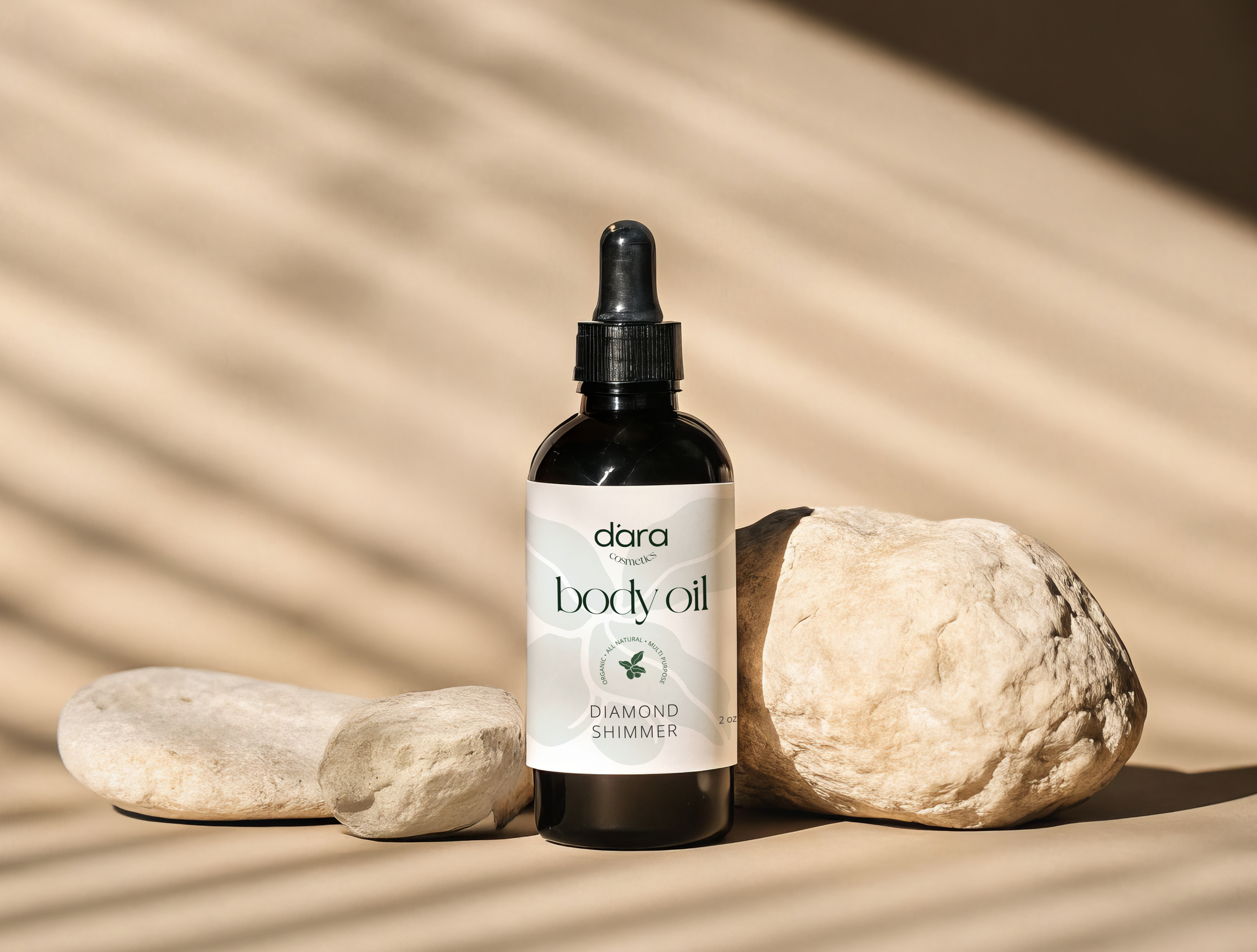 Packaging created for a new product from D'ara Cosmetics. I also created client-friendly editable packaging templates to support more flexibility in her business as she expands and builds out new product lines!