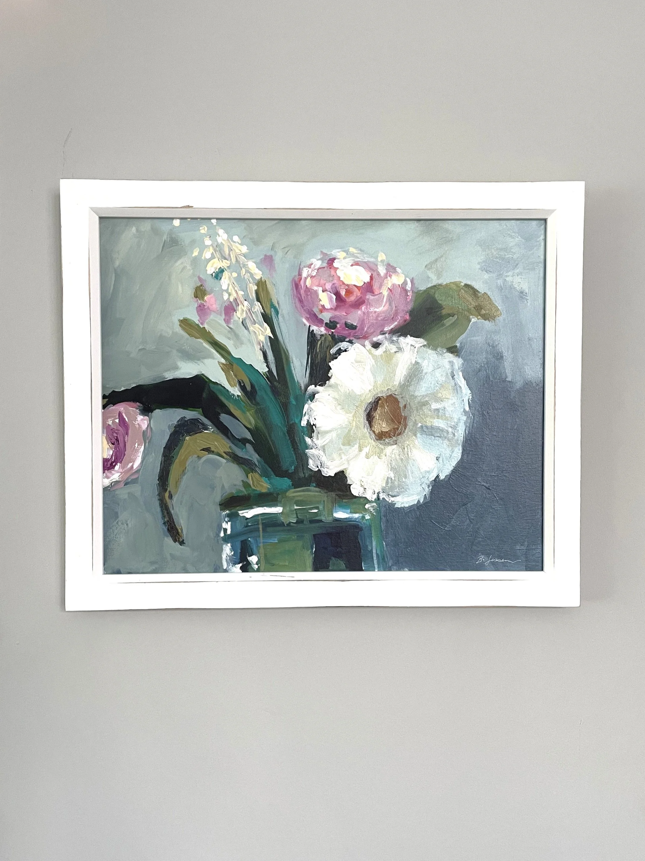 In Bloom//18"x24'//SOLD