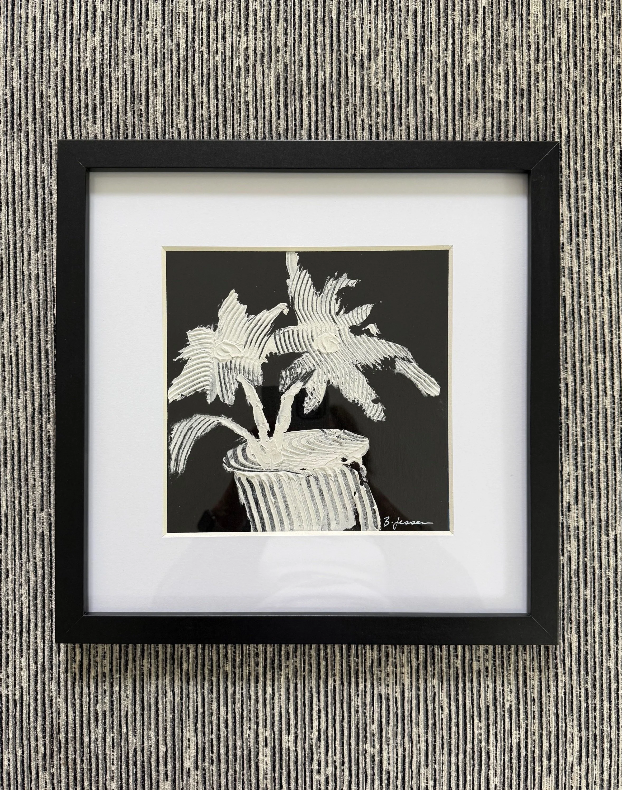 2 Is Better Than 1//10"x10" glass frame//$135