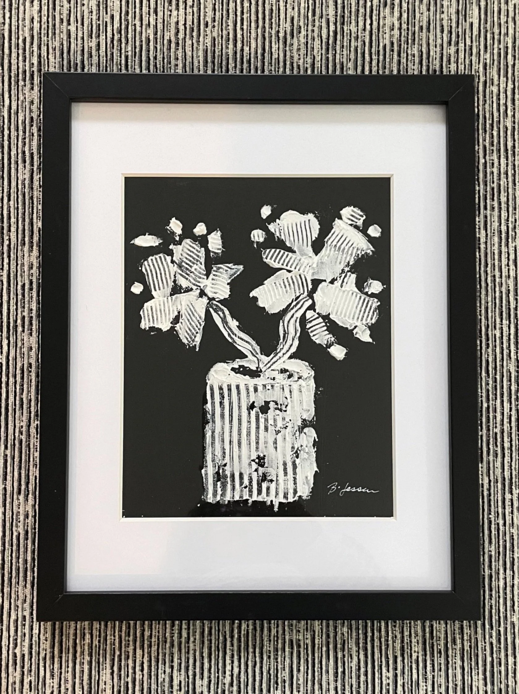CanCan Pot//12"x15" glass frame//$135