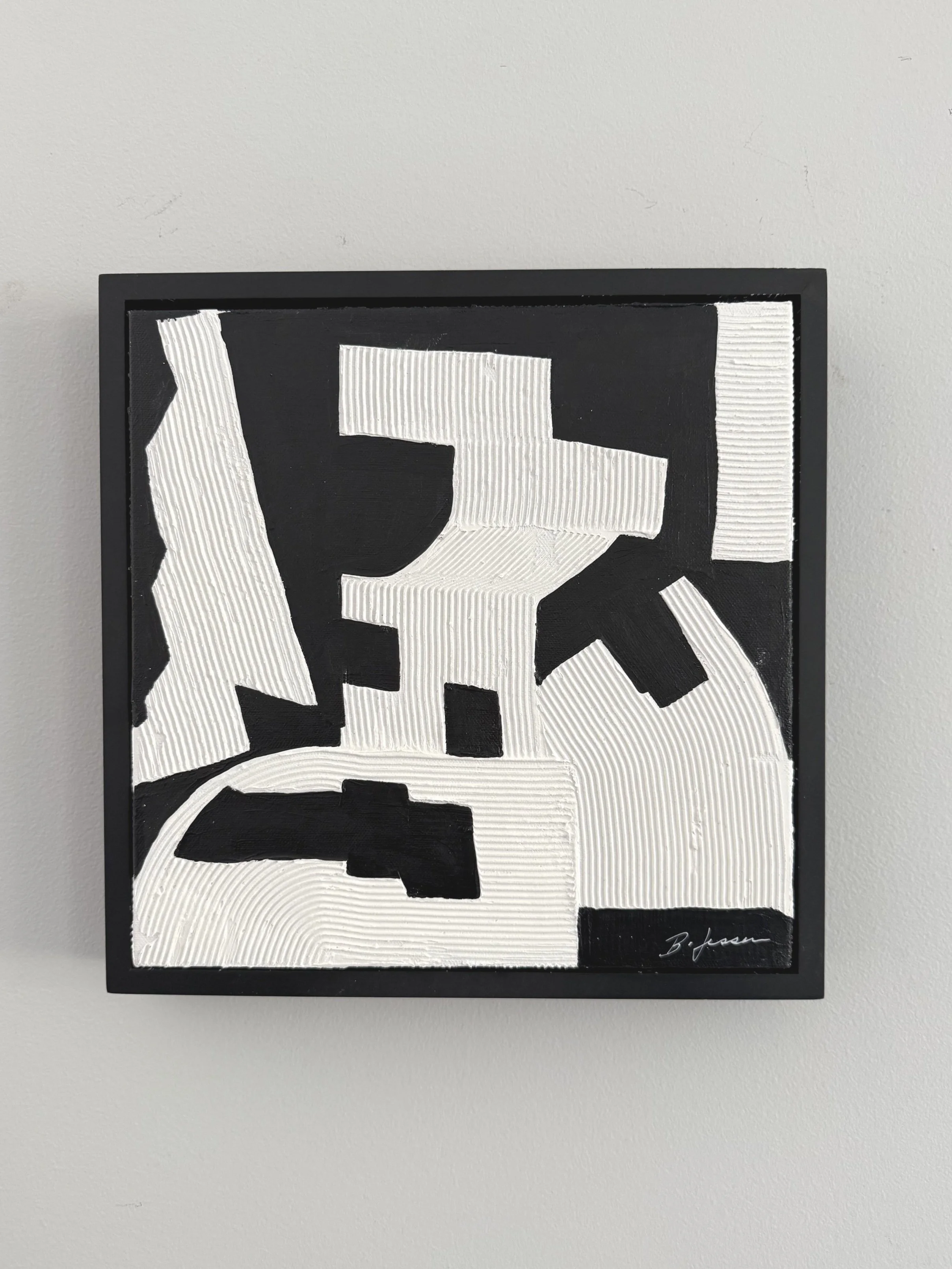 Wednesday//12"x12" framed//$175