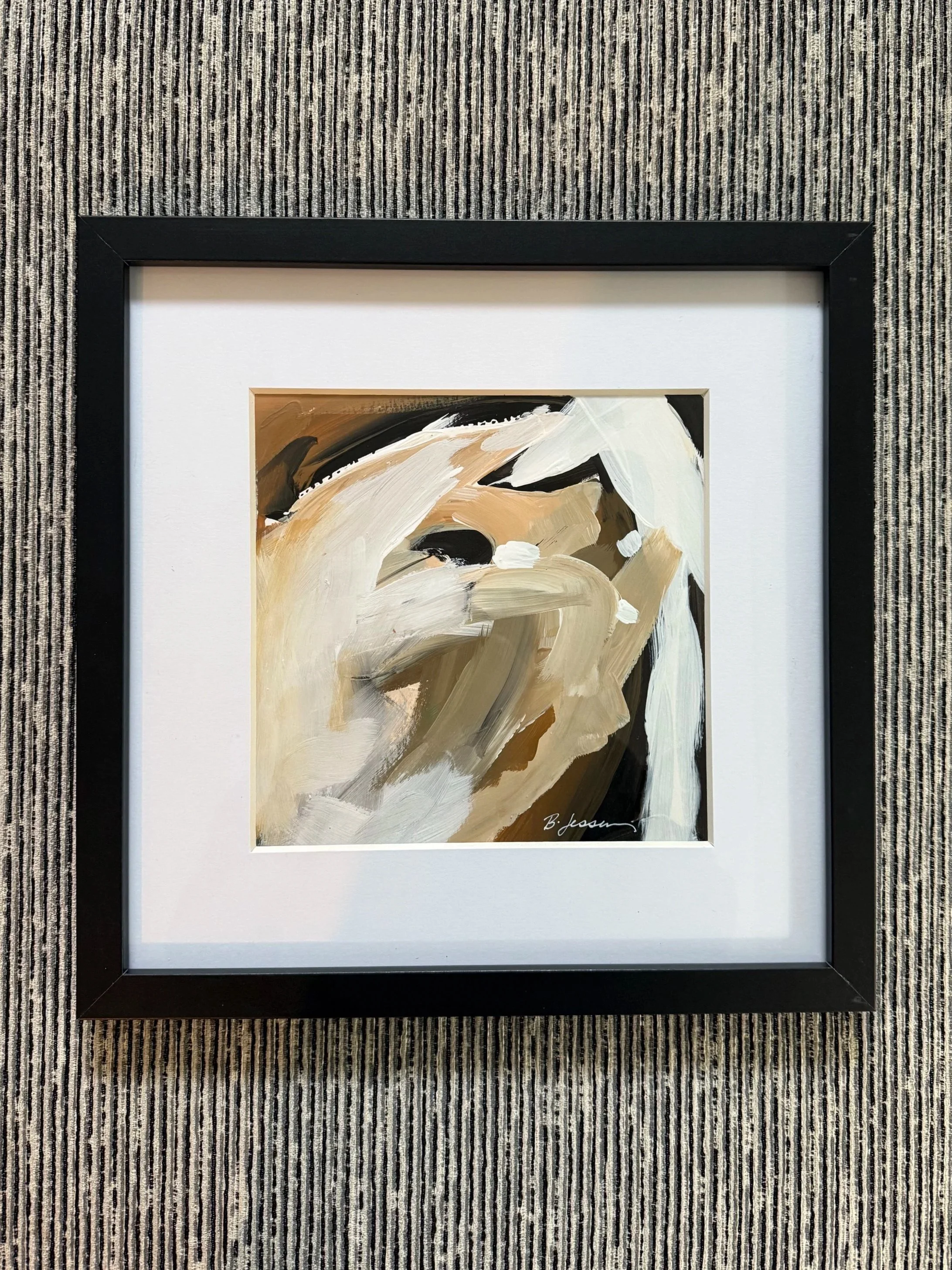 Fallin Down//13"x13" glass frame//$135//SOLD