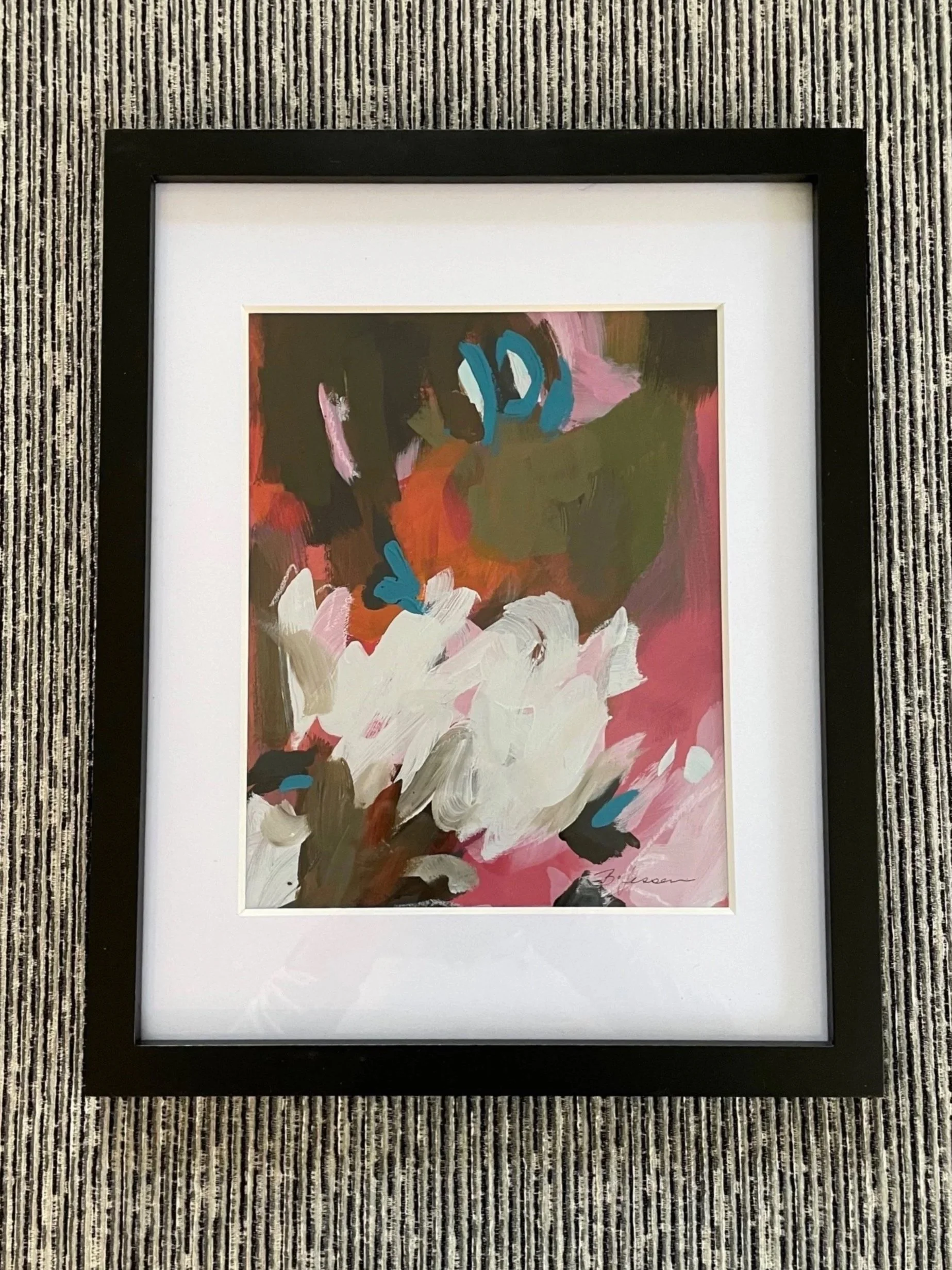 Ditto//12"x15" GlassFrame//$150//SOLD