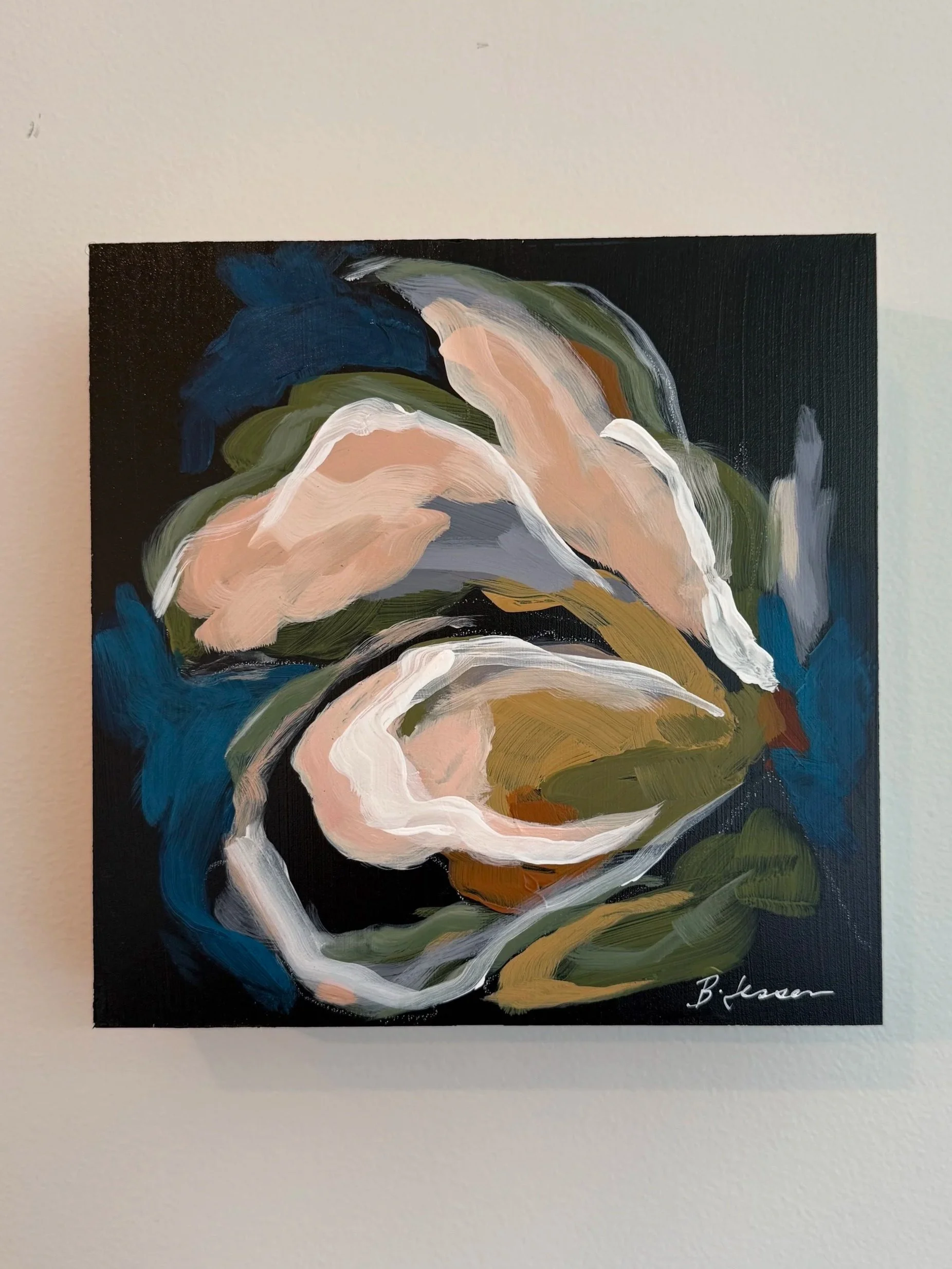 Break My Heart #3//6"x6"//2# wood block//$100